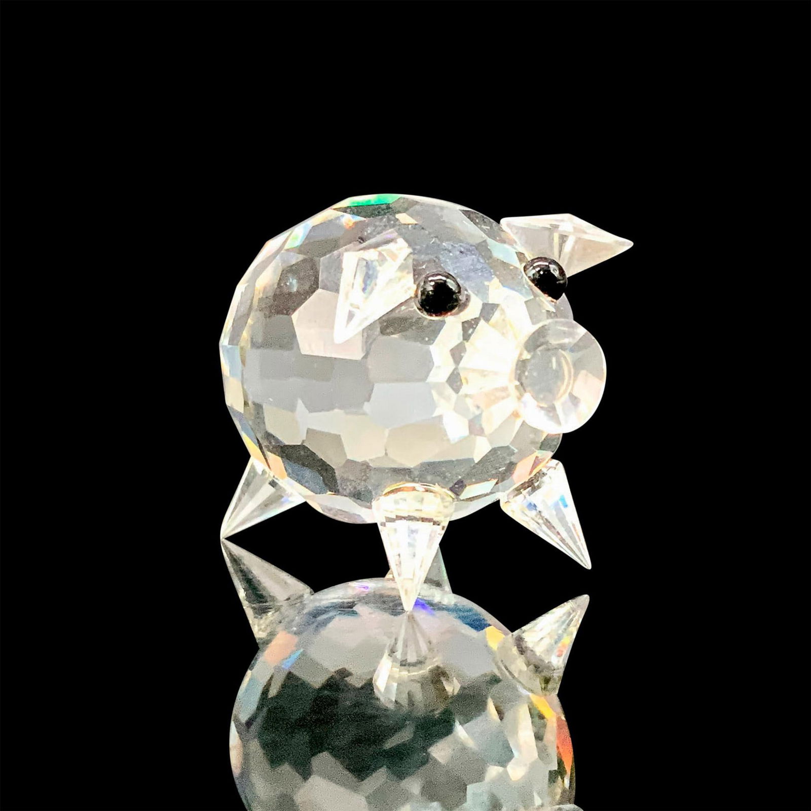 Swarovski Crystal Figurine, Mini Pig 10031 (1 of 4)