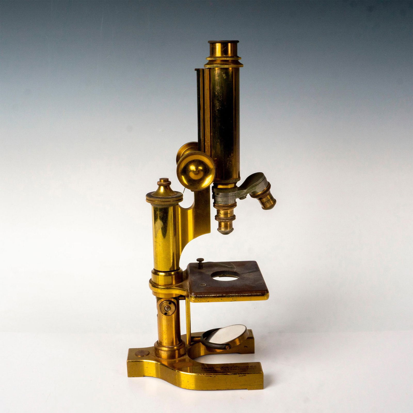 Bausch & Lomb Optical Co. Brass Microscope No. 22524 (1 of 5)
