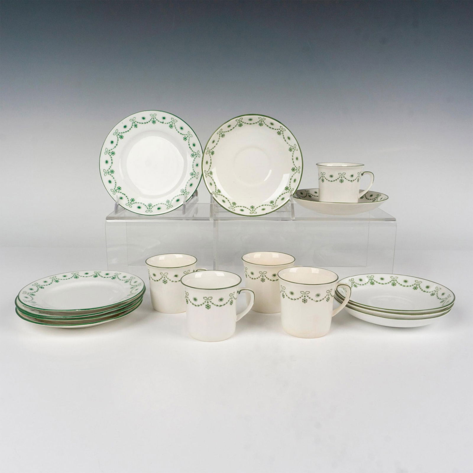 15pc Foley EB & Co. China Trio Tea Sets (1 of 4)