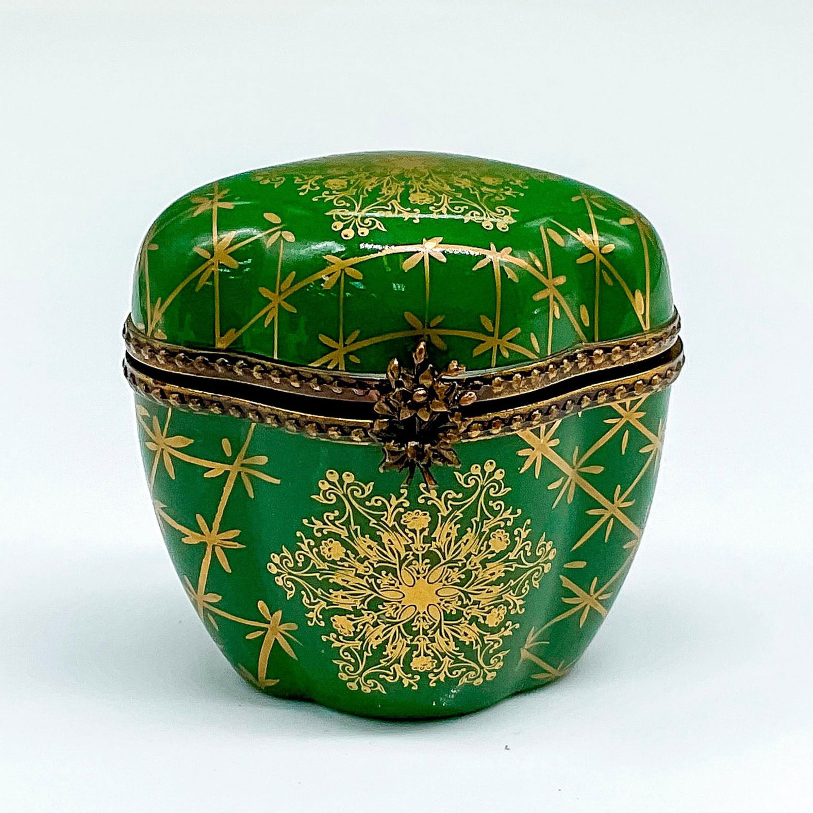 Limoges Peint Main Porcelain Trinket Box (1 of 4)