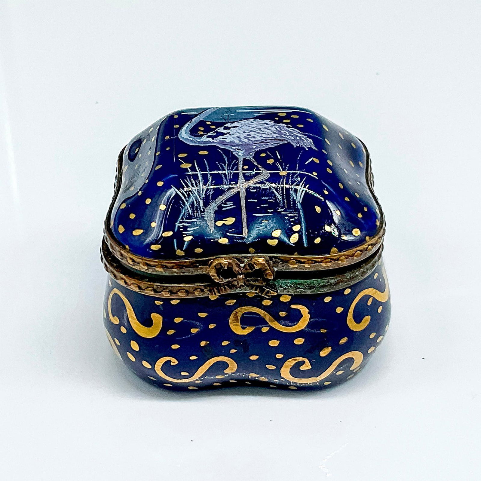 Limoges Lys Royal Porcelain Trinket Box (1 of 4)