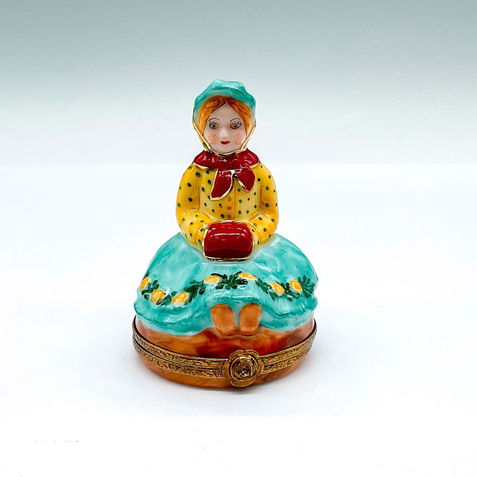 Vintage Limited Edition I.M. Porcelain Limoges Maiden Box (1 of 4)