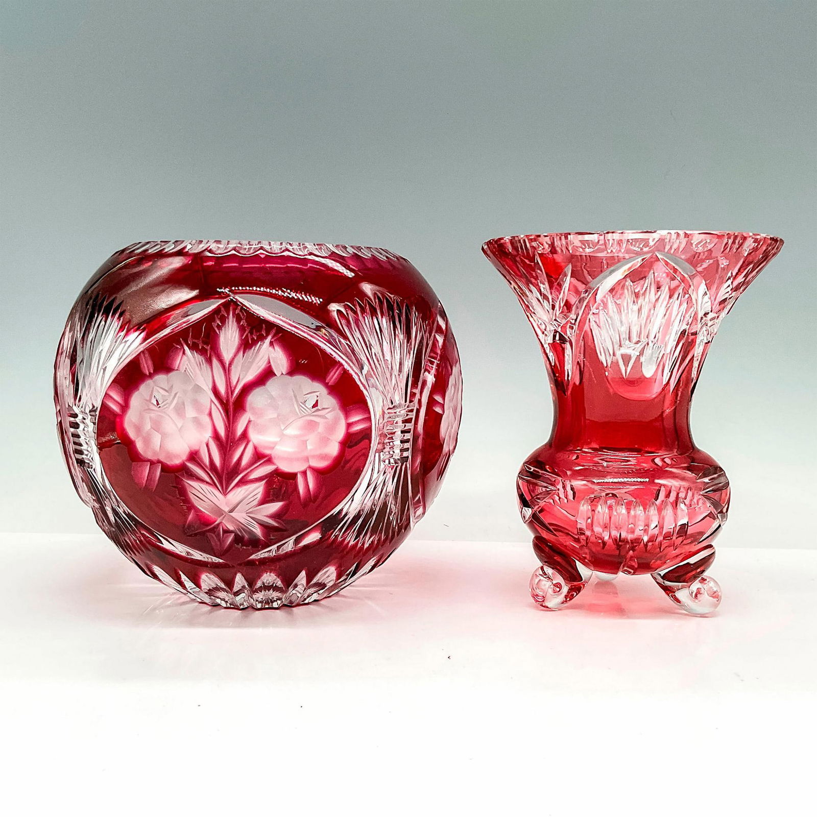 2pc German Assorted Decorative Vases (1 of 3)