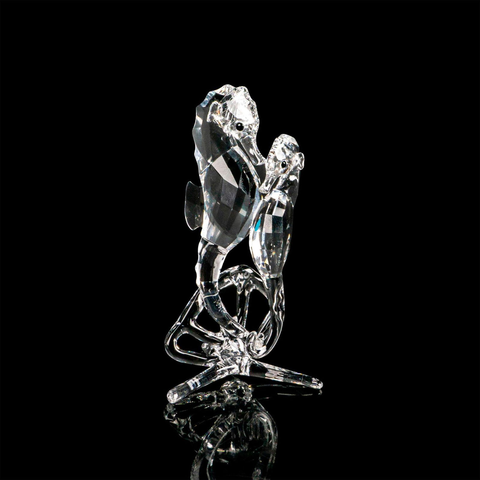 Swarovski Crystal Figurine, Seahorses (1 of 4)