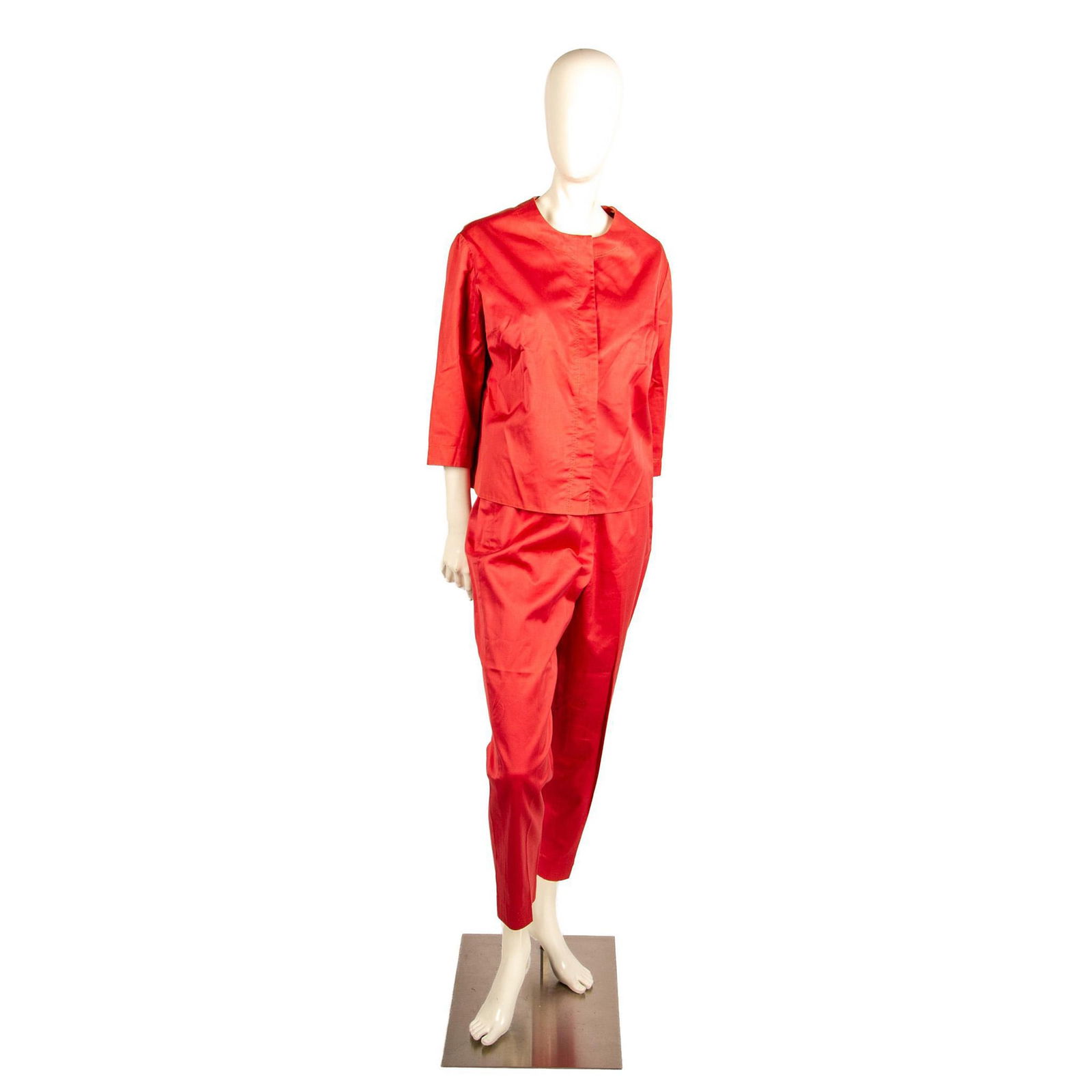 Vintage Jay Thorpe Dusty Mauve Pant Set, Size 16 (1 of 6)