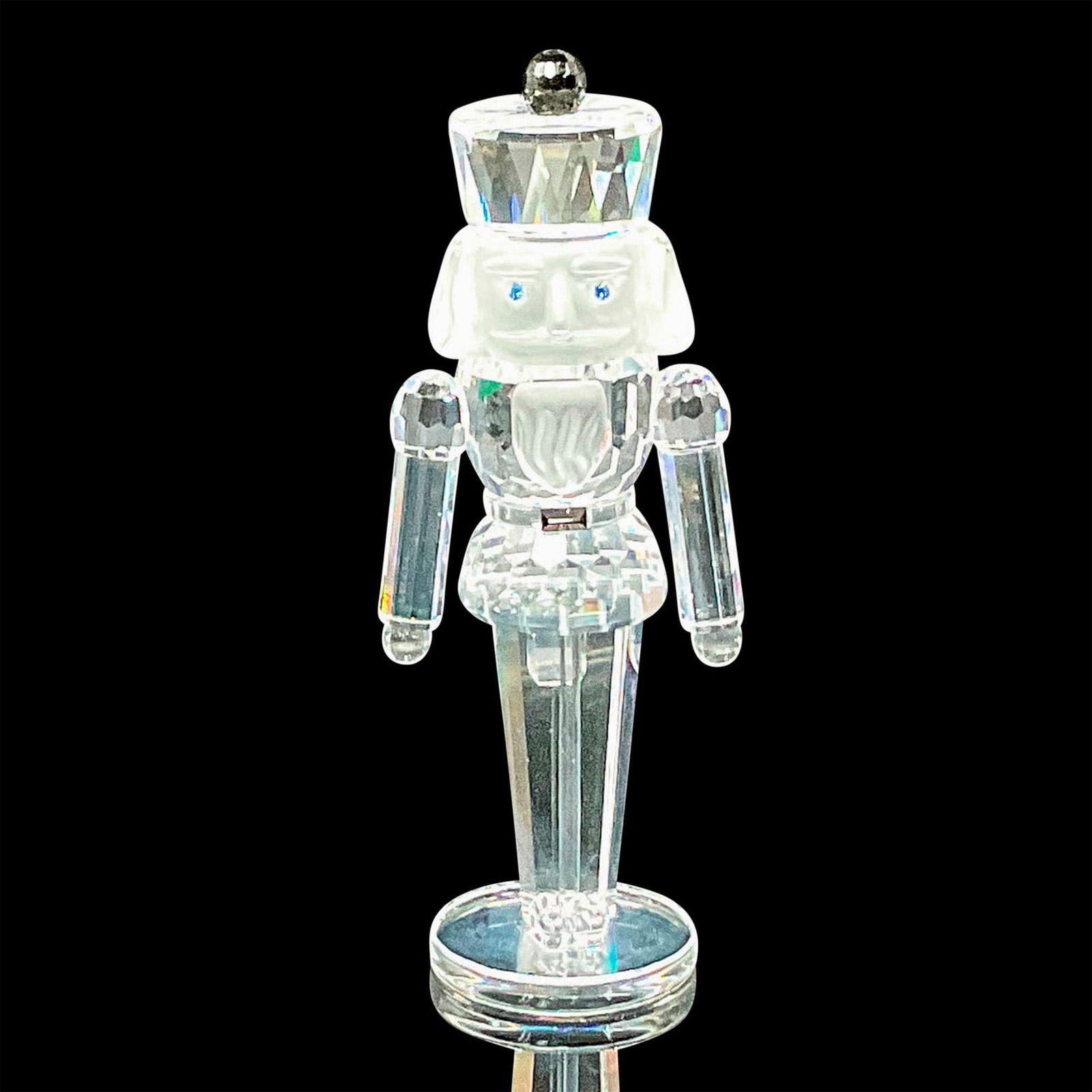 Swarovski Silver Crystal Figurine, Nutcracker Soldier (1 of 3)