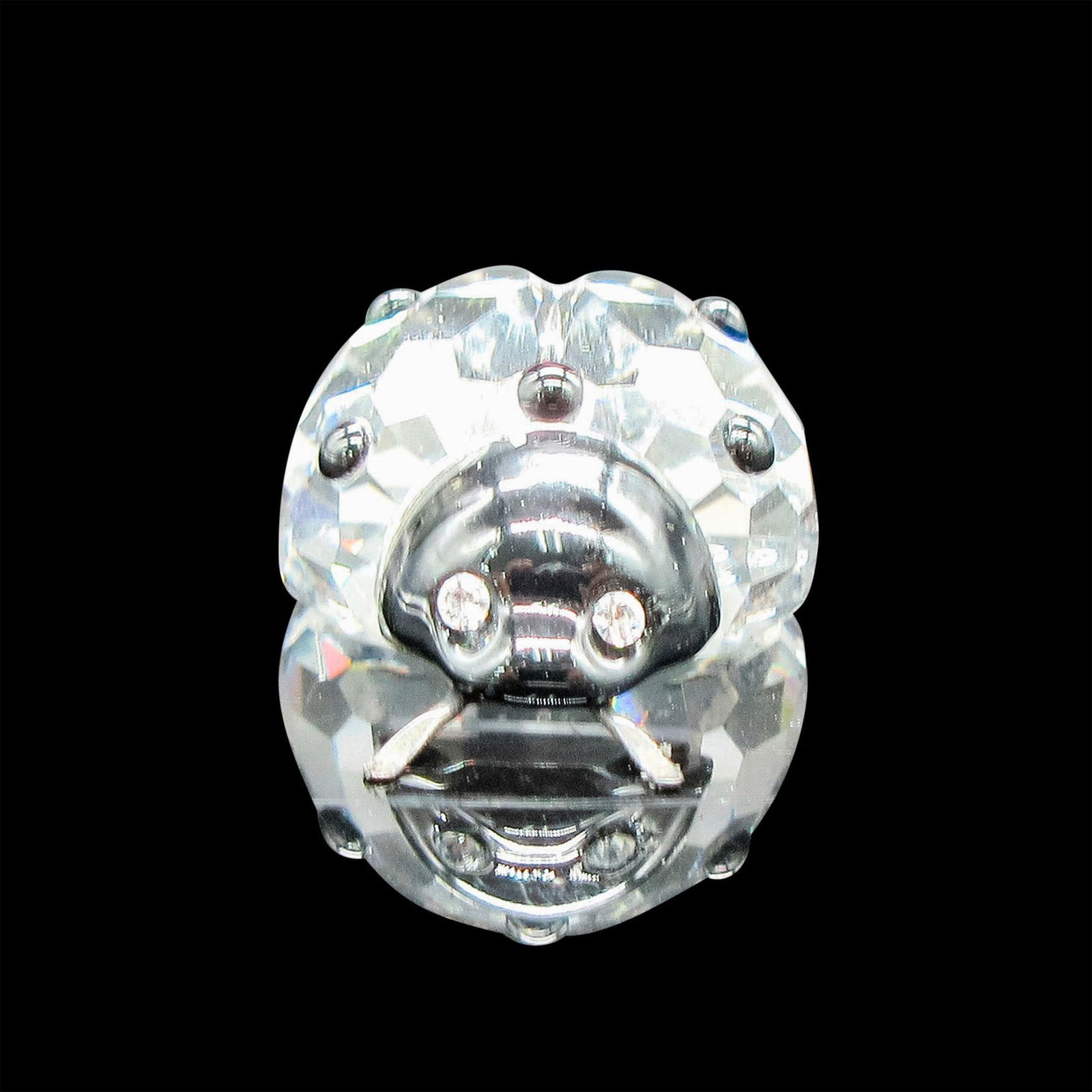 Swarovski Silver Crystal Figurine, Ladybug (1 of 4)