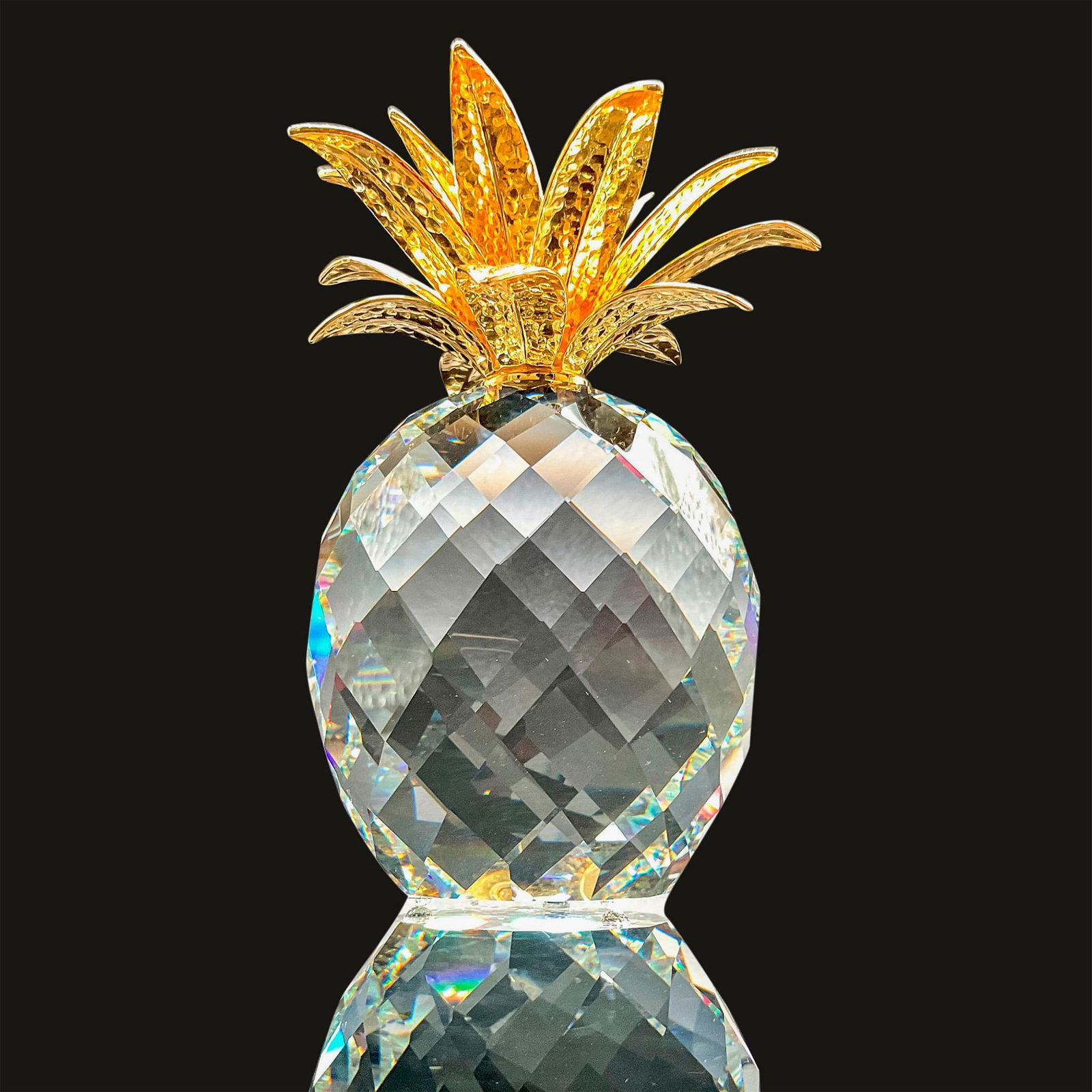 Swarovski Crystal Figurine, Pineapple (1 of 4)