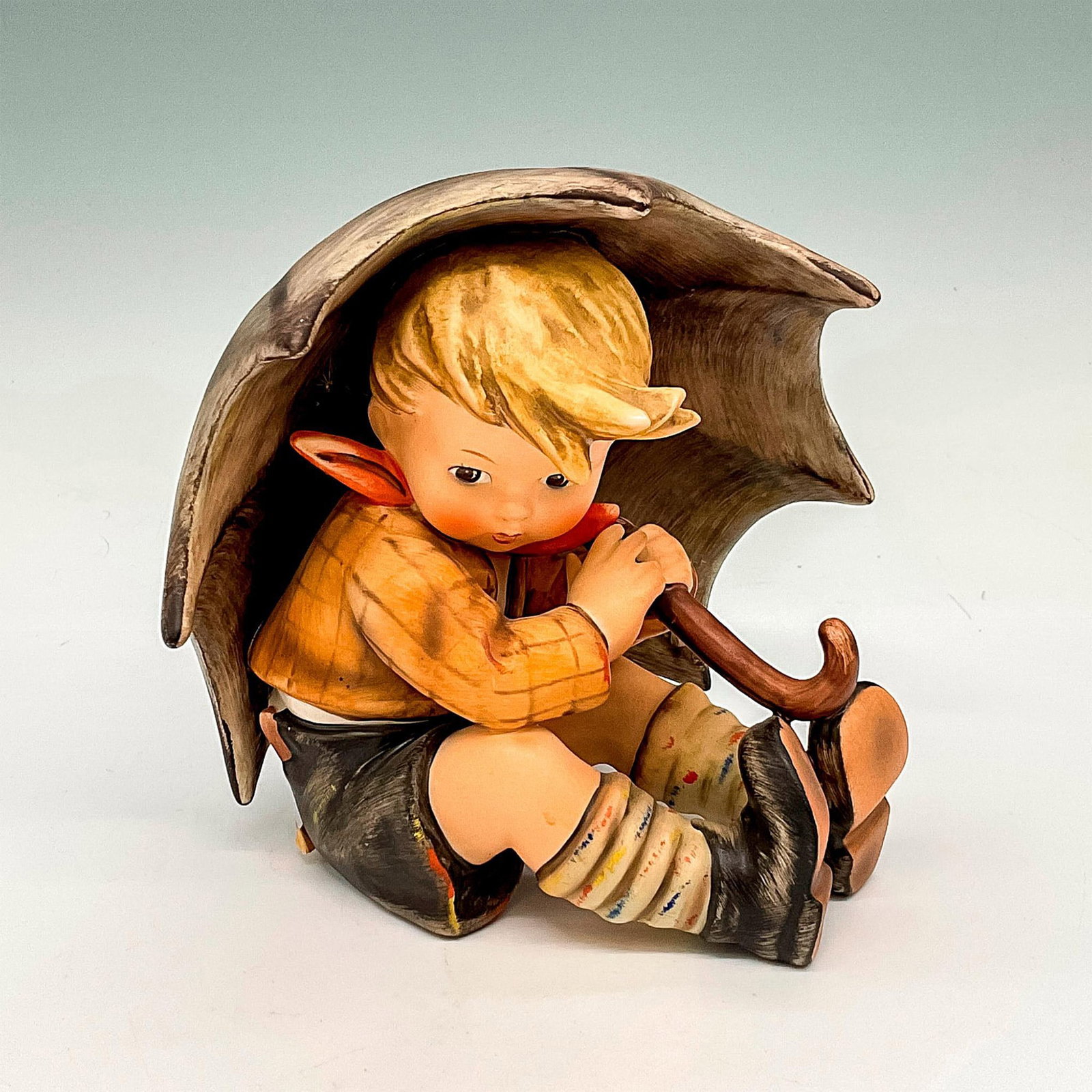 Goebel Hummel Porcelain Figurine, Umbrella Boy (1 of 4)