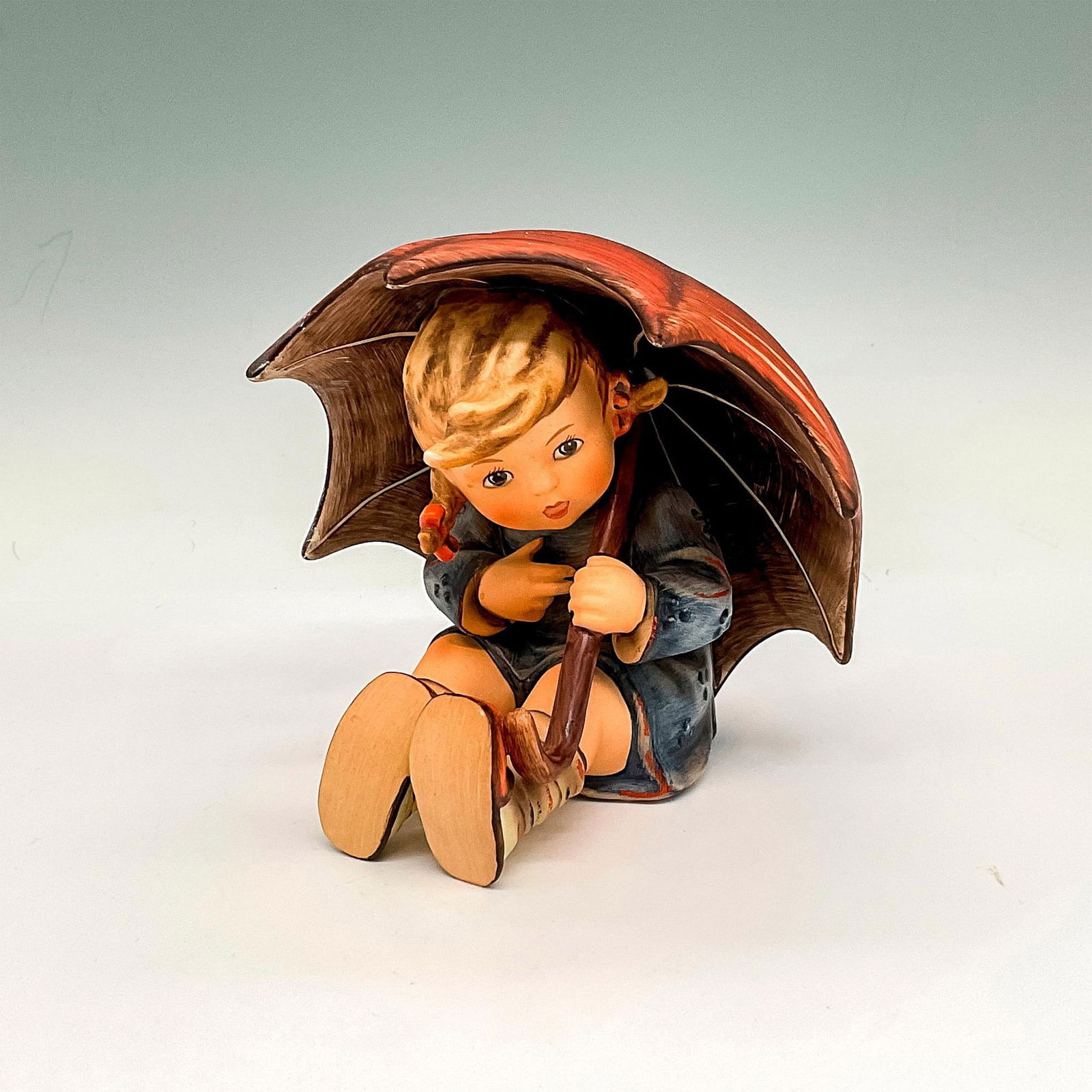 Goebel Hummel Porcelain Figurine, Umbrella Girl (1 of 4)
