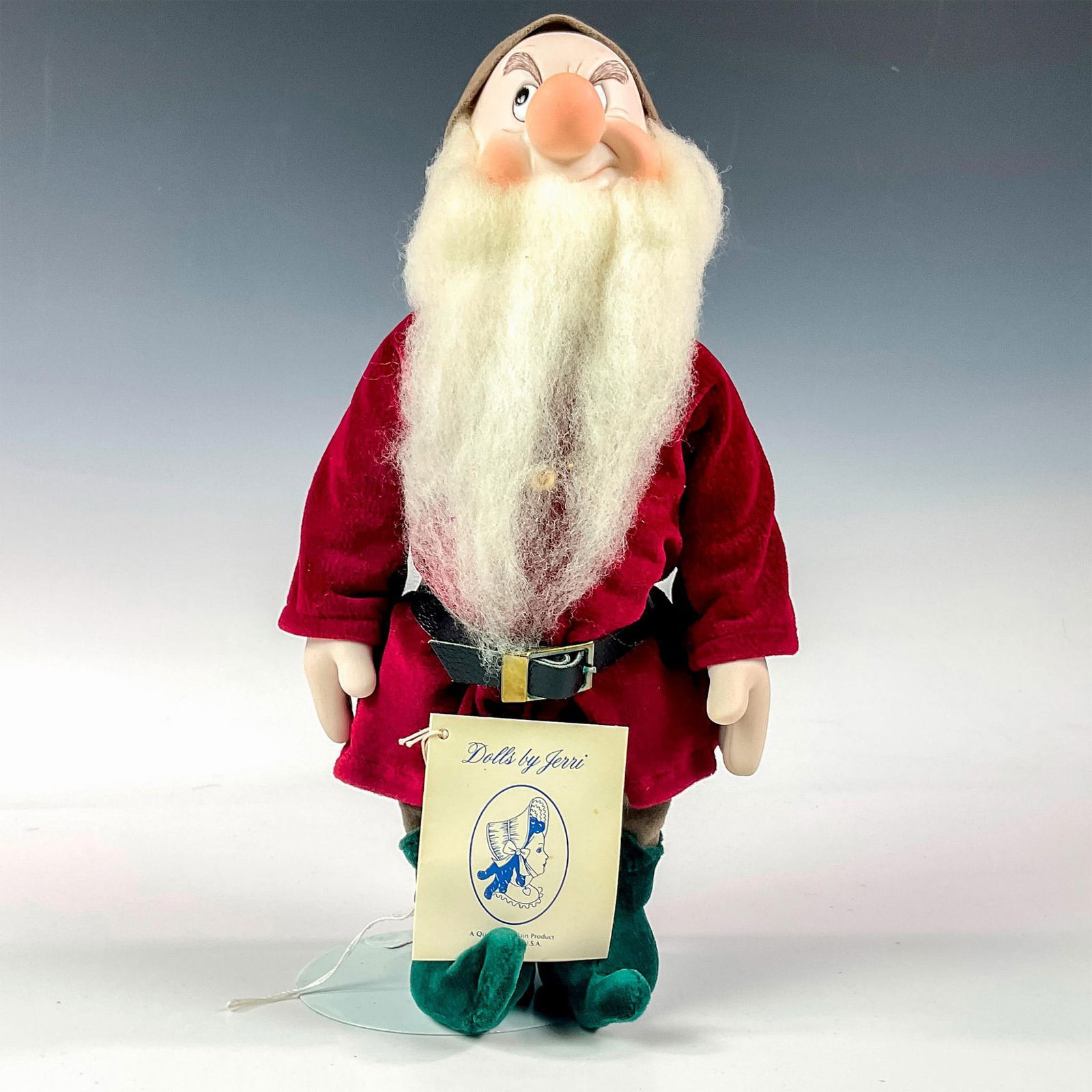 Vintage Snow White & The Seven Dwarfs Dolls by Jerri, Grumpy (1 of 3)