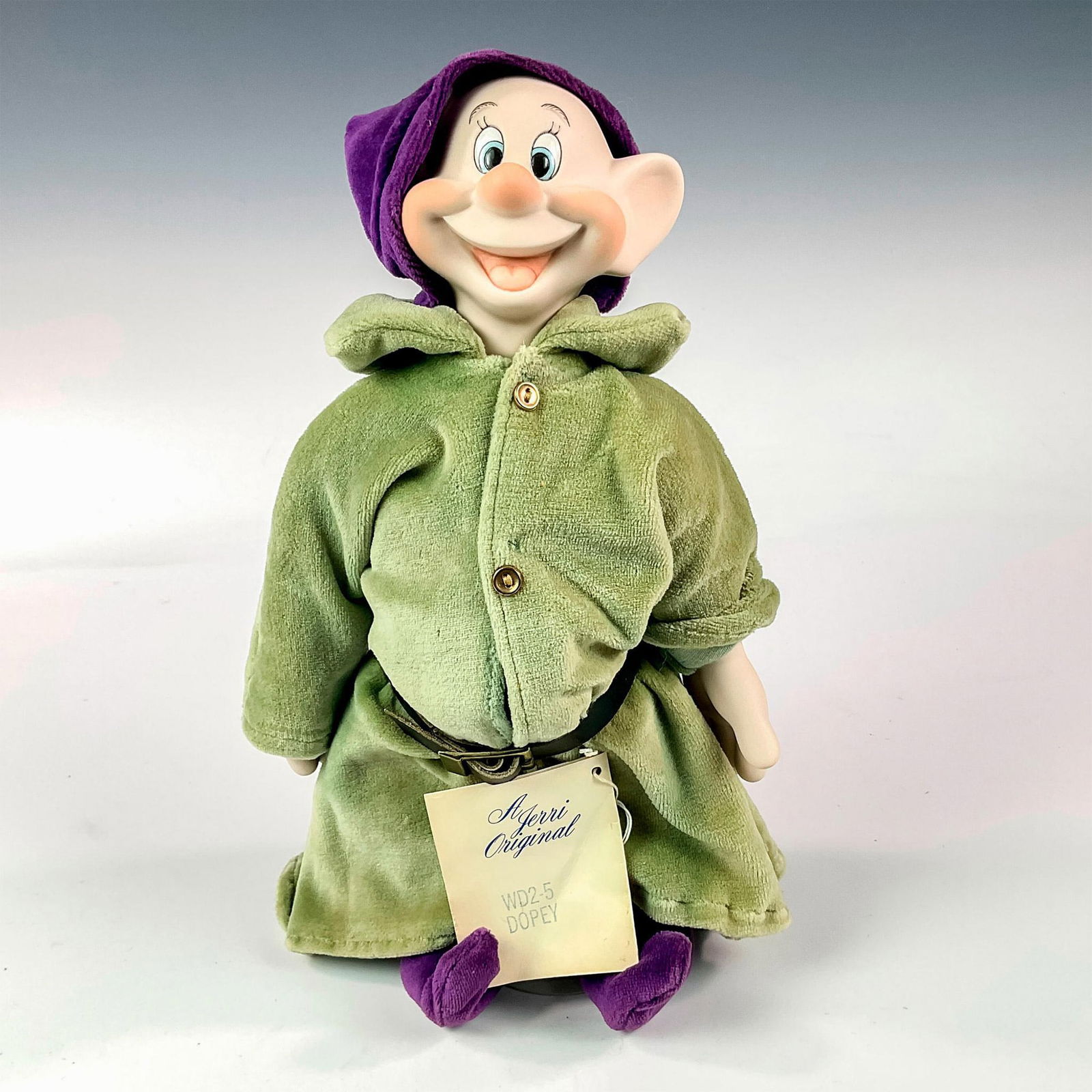 Vintage Snow White & The Seven Dwarfs Dolls by Jerri, Dopey (1 of 4)