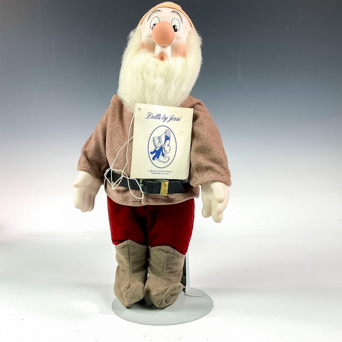 Vintage Snow White & The Seven Dwarfs Dolls by Jerri, Sneezy (1 of 4)