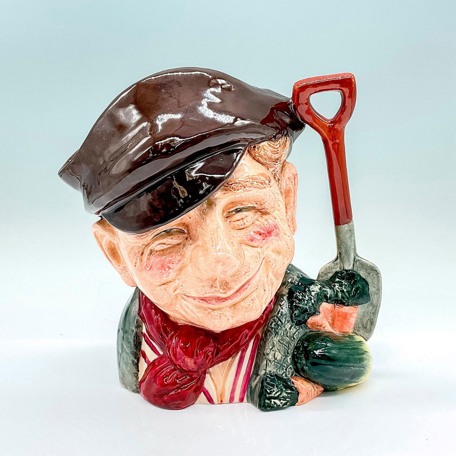 Rare Unrecorded Variation Gardener D6630 - Large - Royal Doulton Character Jug (1 of 3)