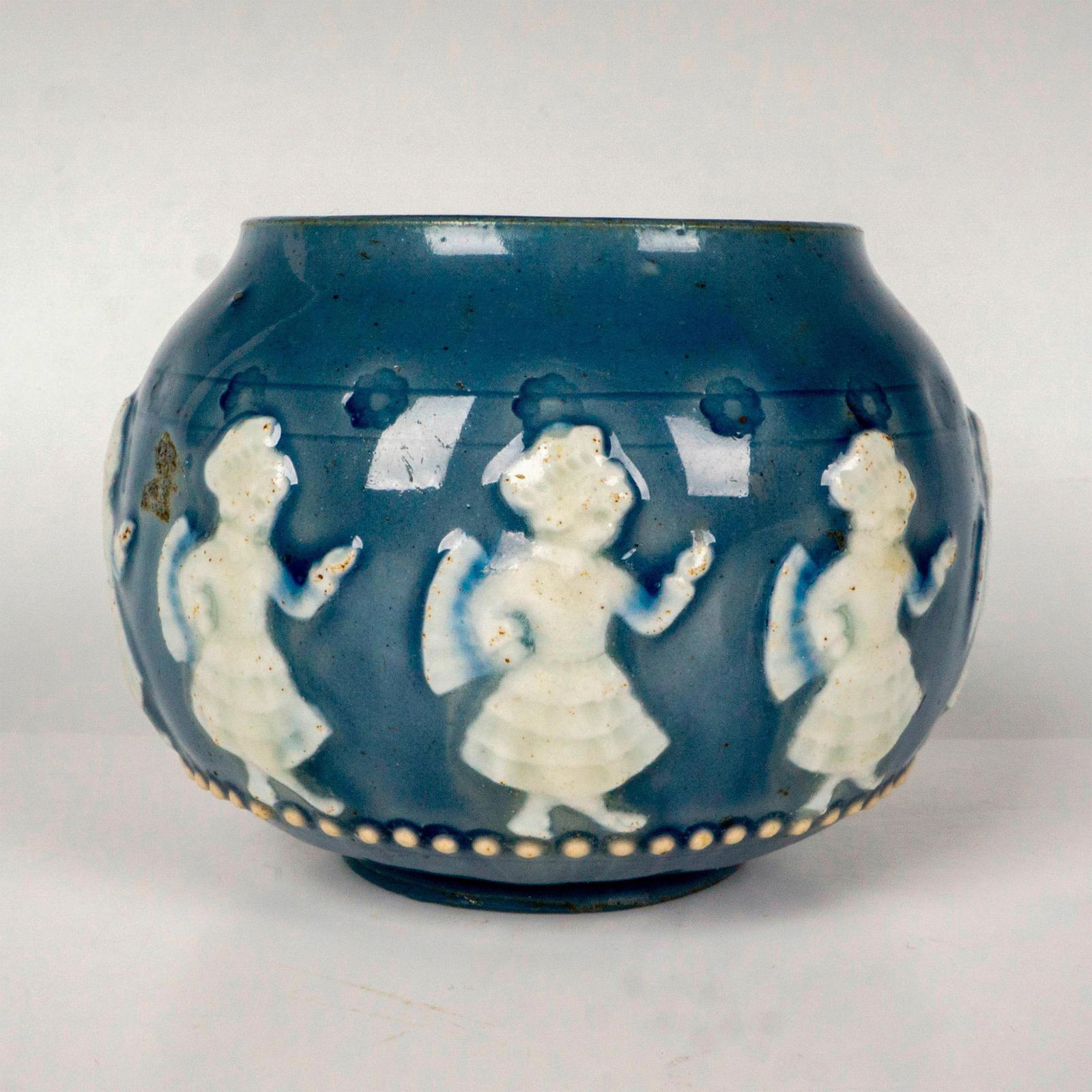 Doulton Lambeth Stoneware Pot, Dancing Children (1 of 3)