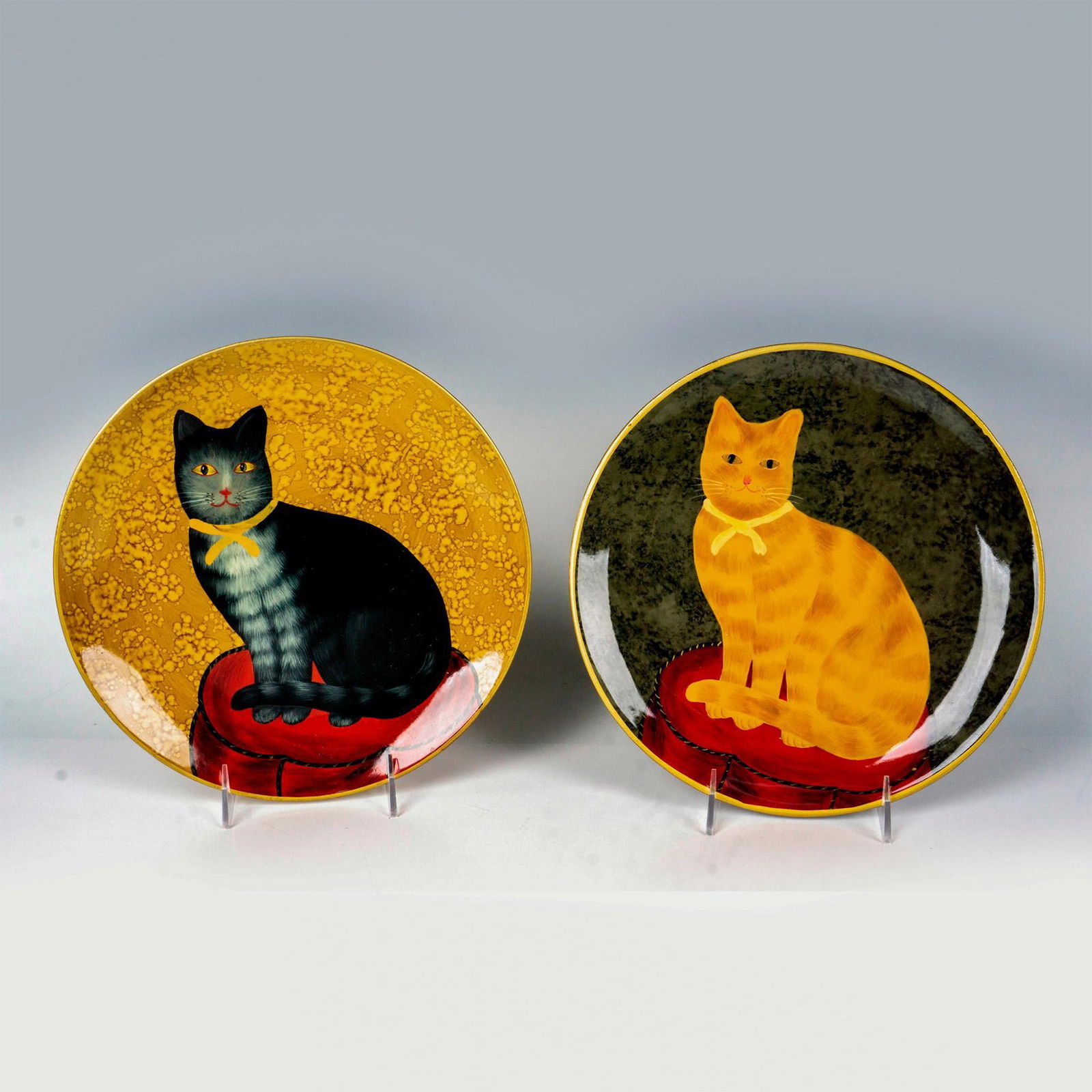 2pc Raymond Waites For Toyo Trading Decorative Plates (1 of 3)