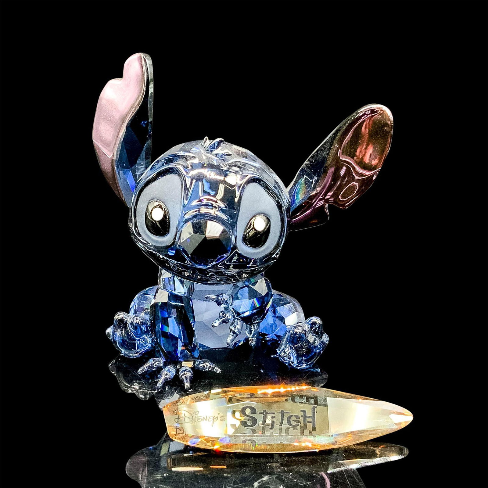 Disney Swarovski Crystal Figurine, Stitch 1096800 Auction