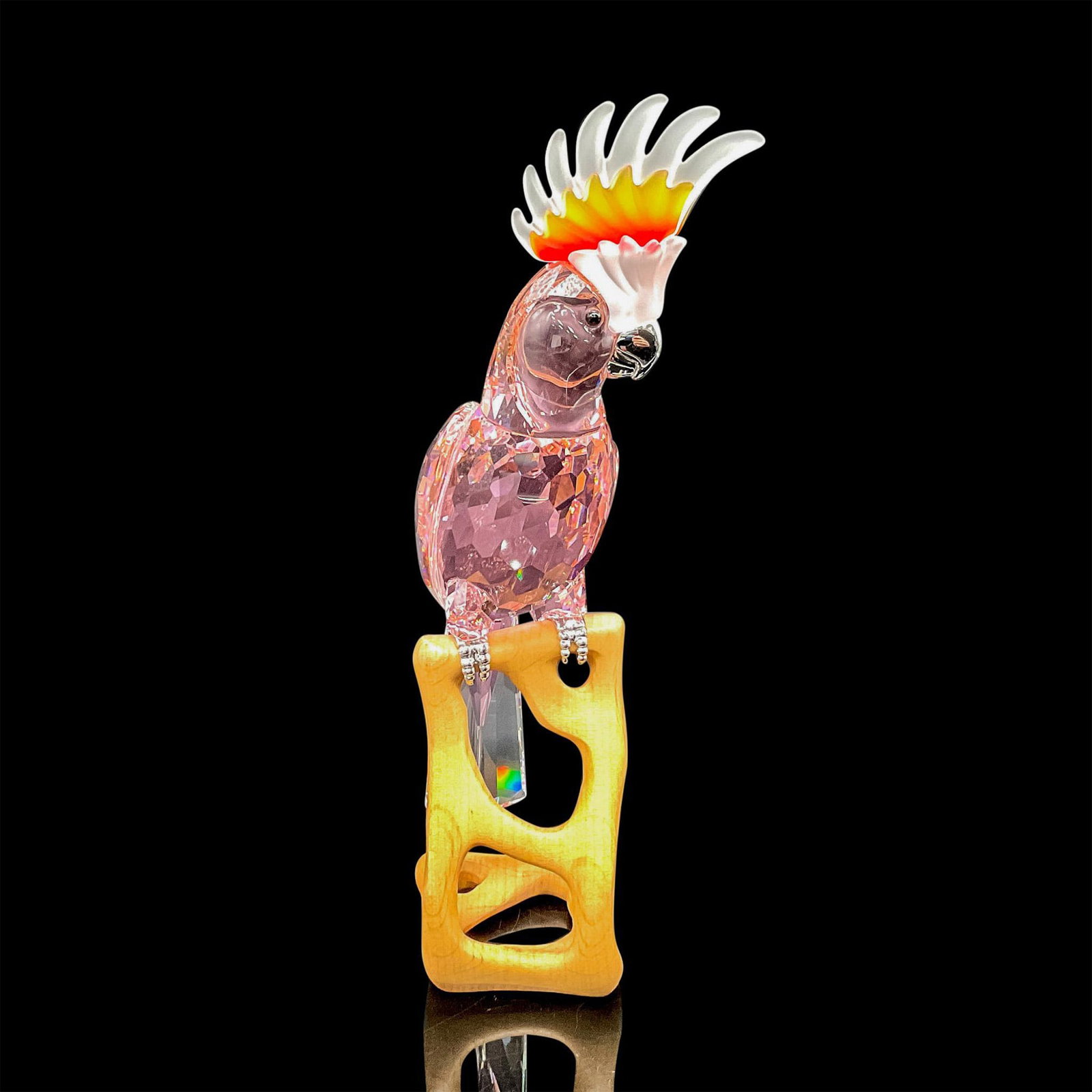 Swarovski Crystal Figurine, Red Cockatoo (1 of 4)