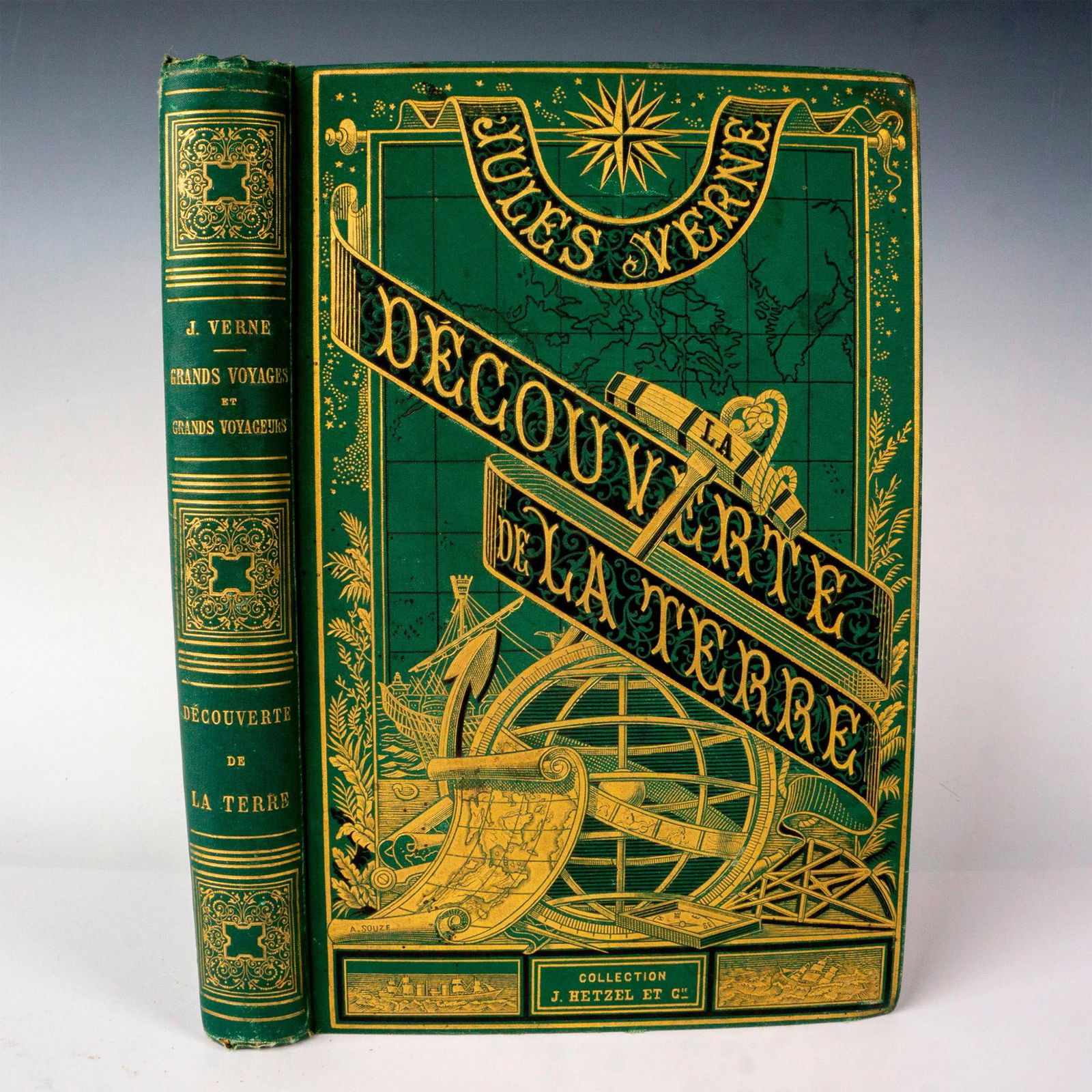 Jules Verne, Decouverte de la Terre, A La Sphere Armillaire (1 of 4)