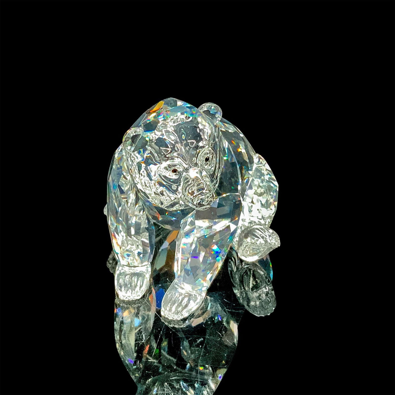 Swarovski Crystal Figurine, Grizzly Bear (1 of 4)