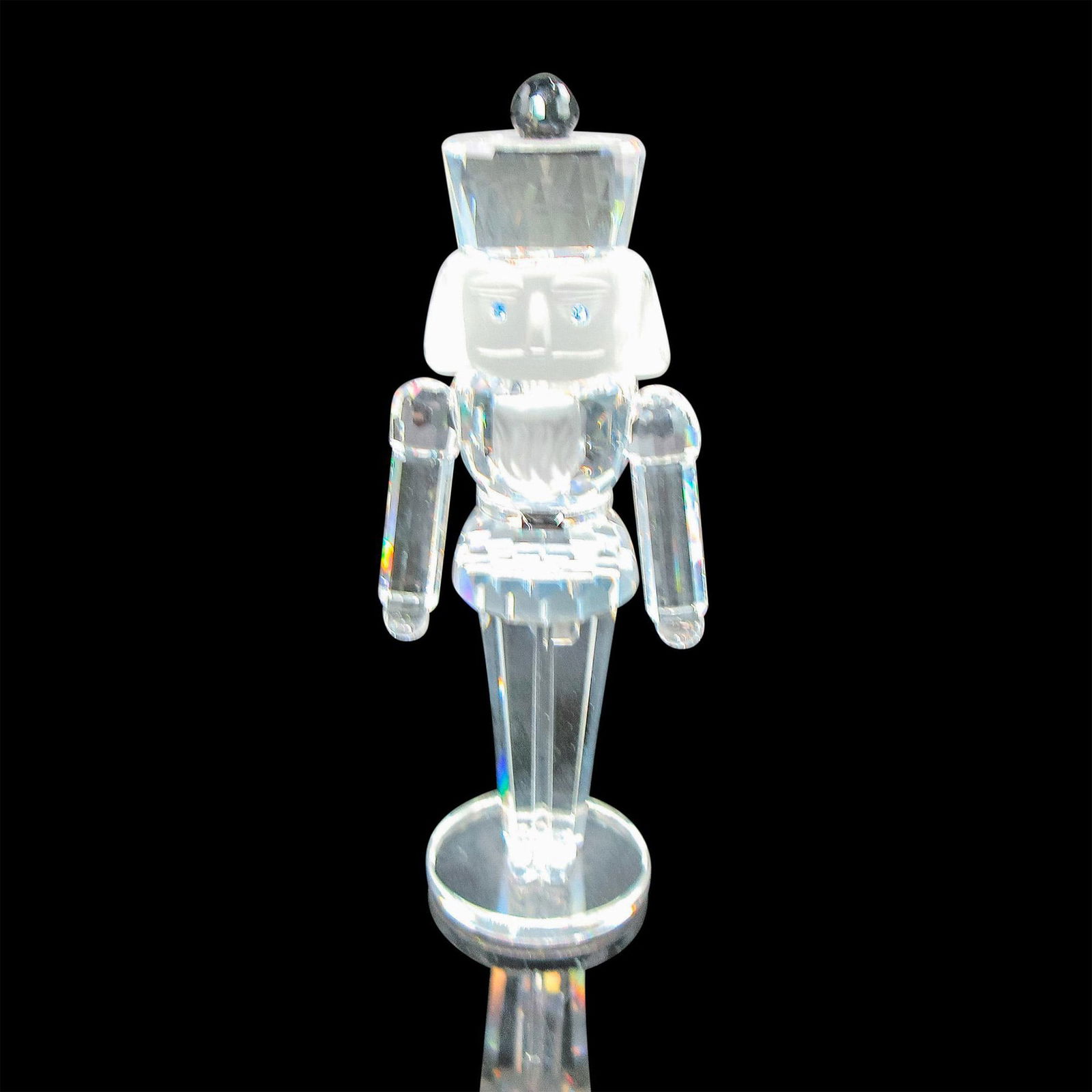 Swarovski Silver Crystal Figurine, Nutcracker Auction