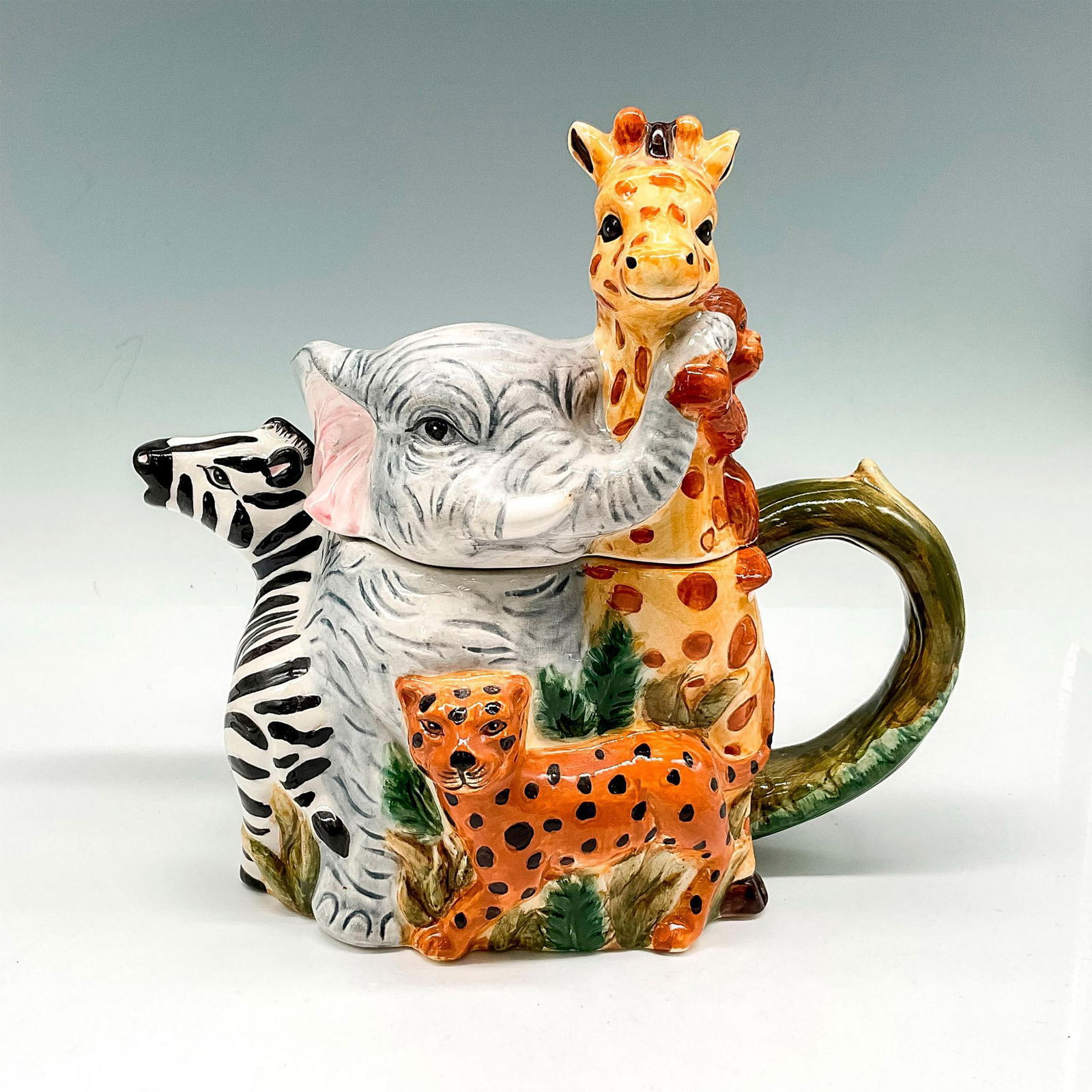 Jay Import Ceramic Teapot, Zoo Animals (1 of 3)