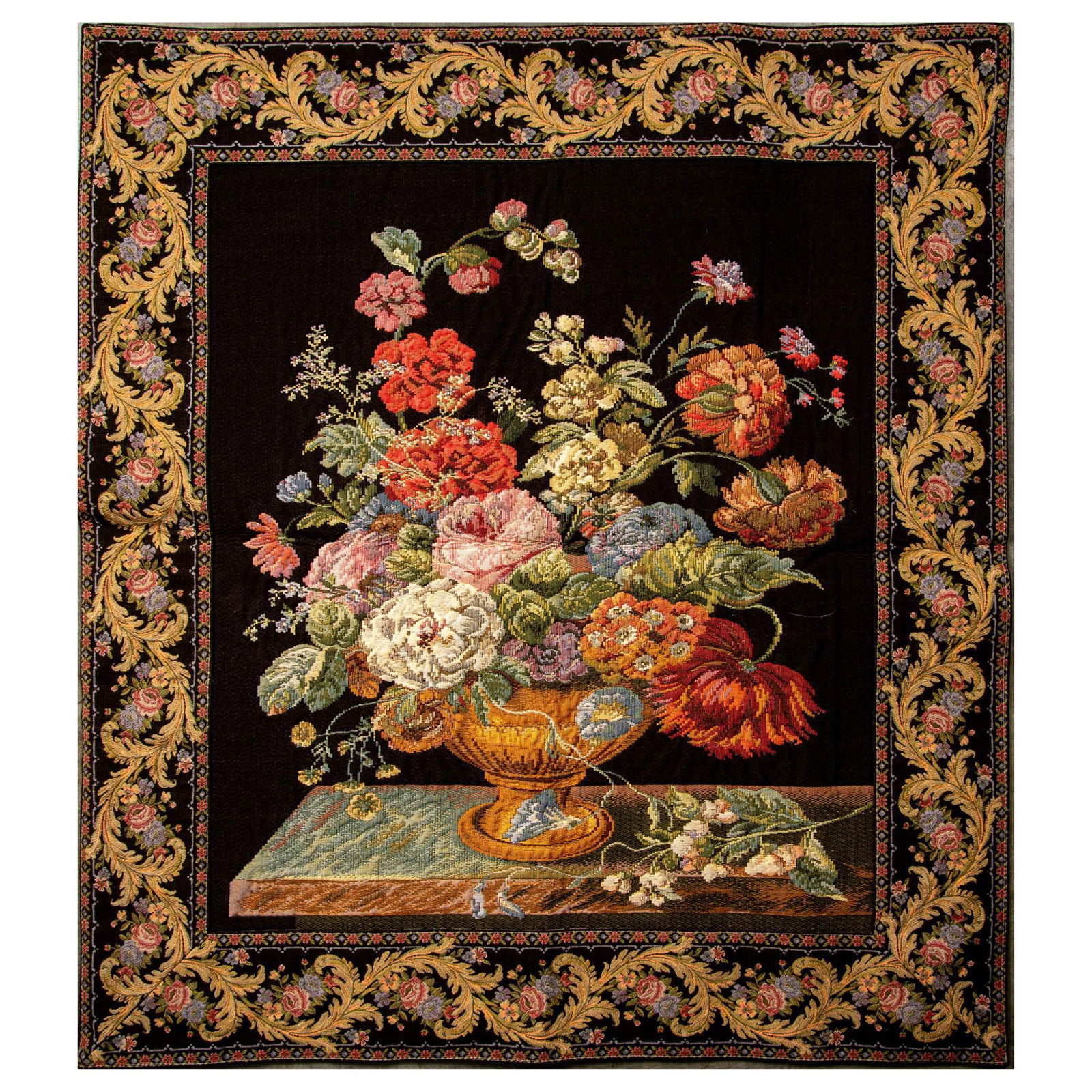 Tapisseries De Flandres Flemish Floral Tapestry (1 of 4)