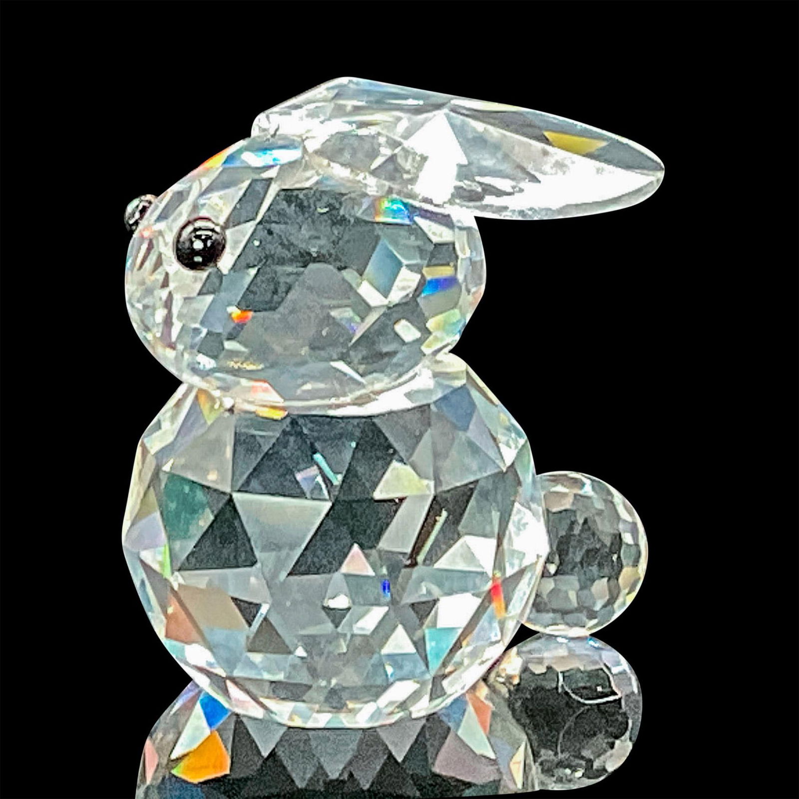 Swarovski Crystal Figurine Miniature Rabbit (1 of 3)