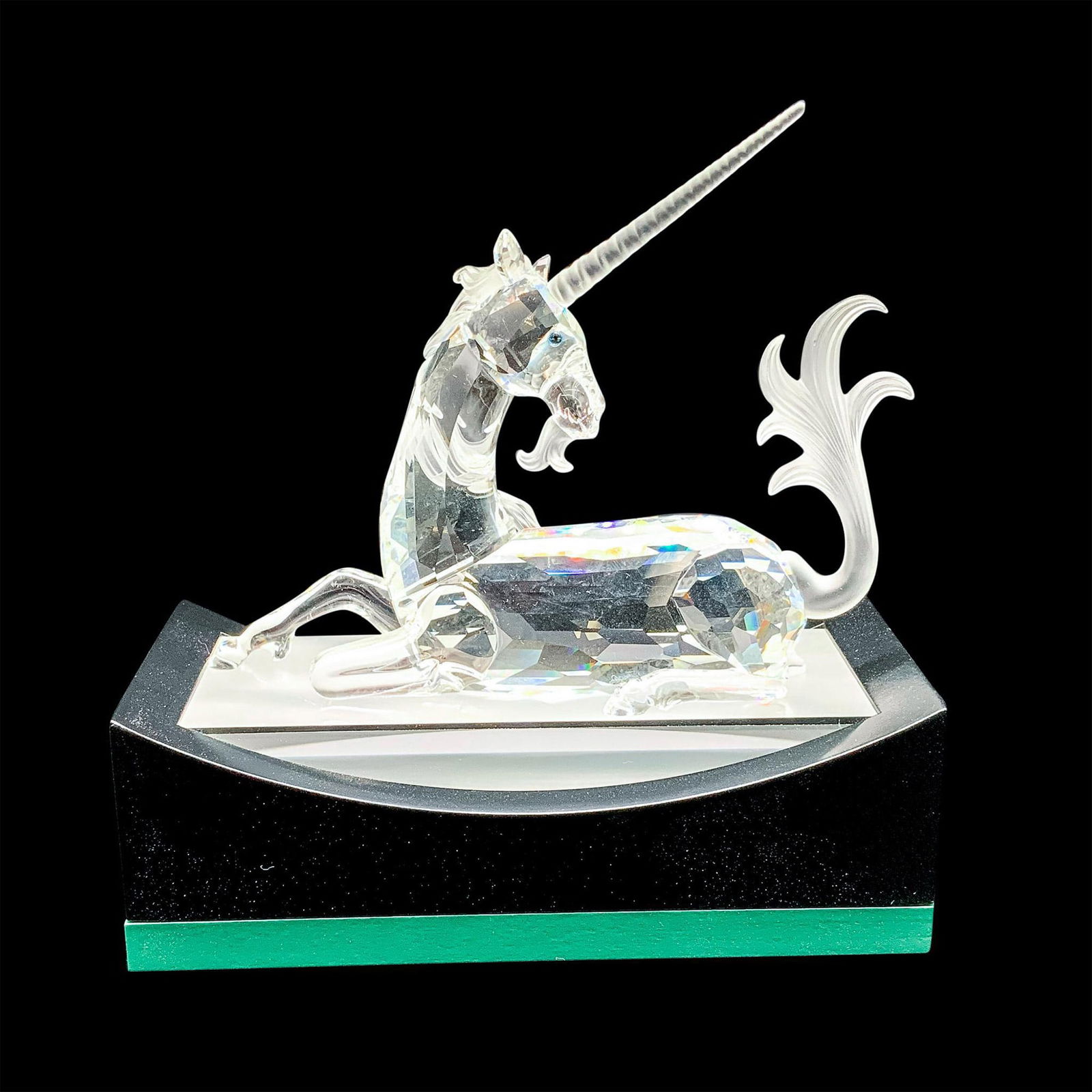 Swarovski Crystal Figurine, The Unicorn + Base (1 of 4)