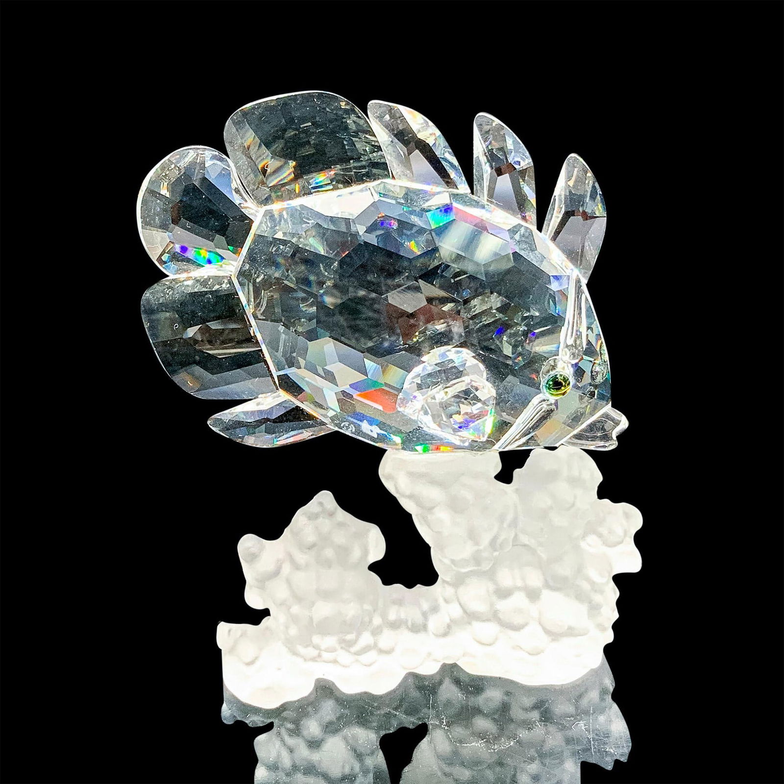 Swarovski Silver Crystal Figurine, Butterfly Fish (1 of 3)