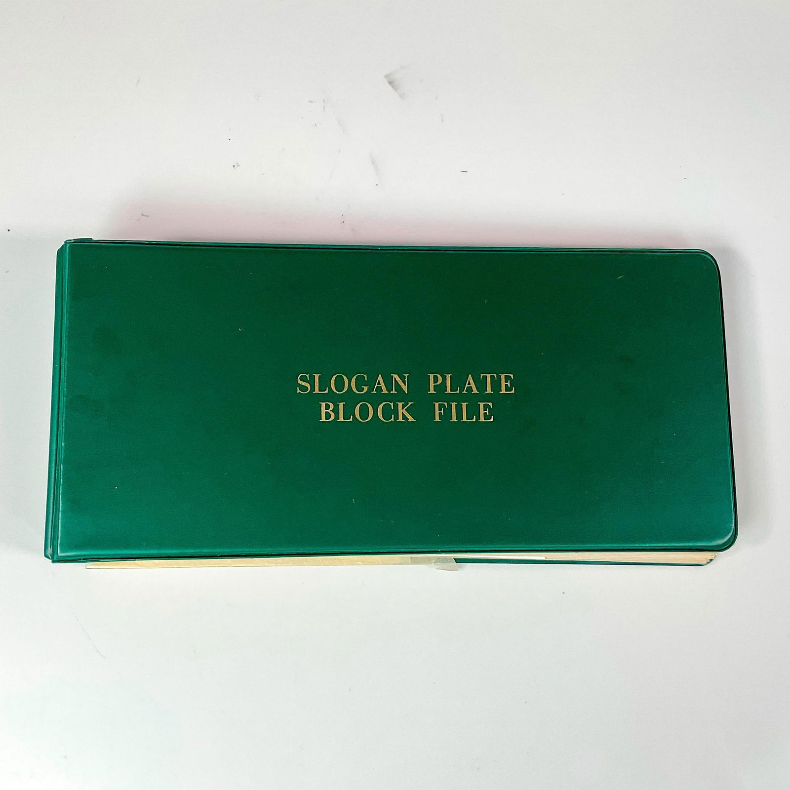 Slogan Plate Block File Booklet of Vintage US Stamps (1 of 5)