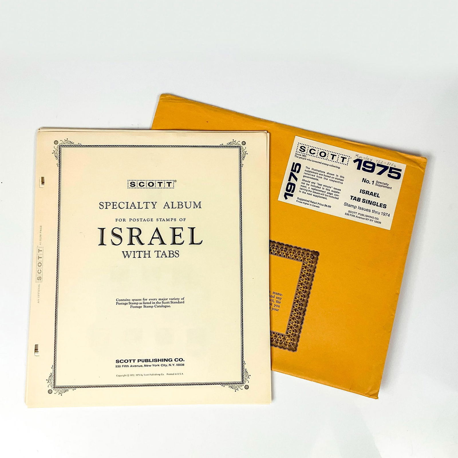 Scott Minuteman Specialty Supplement Israel Tab Singles (1 of 2)