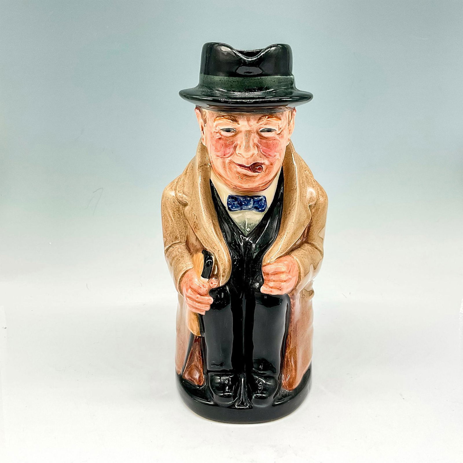 Winston Churchill D6171 - Royal Doulton Porcelain Toby Jug (1 of 3)