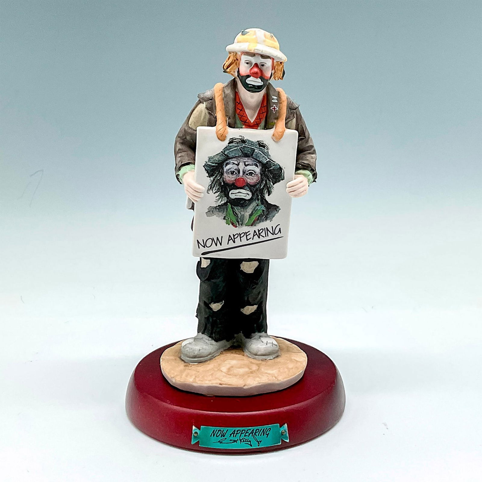 Flambro Imports Figurine, Emmett Kelly, Jr. Now Appearing (1 of 4)