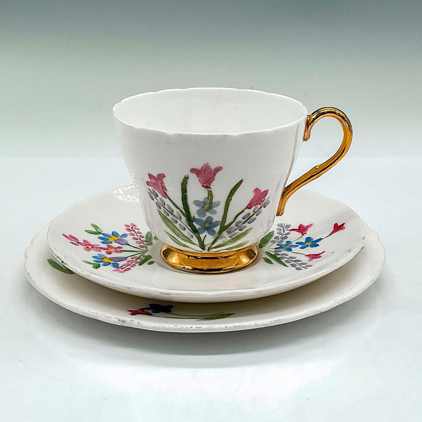3pc Shelley China Trio Tea Set (1 of 3)