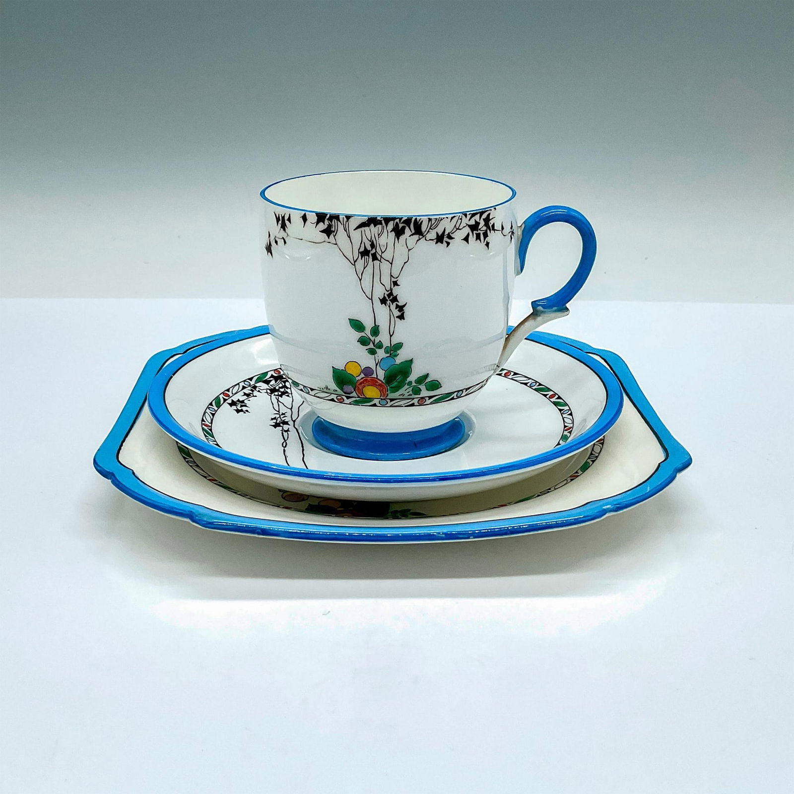 3pc Shelley China Tree Trio Tea Set (1 of 3)