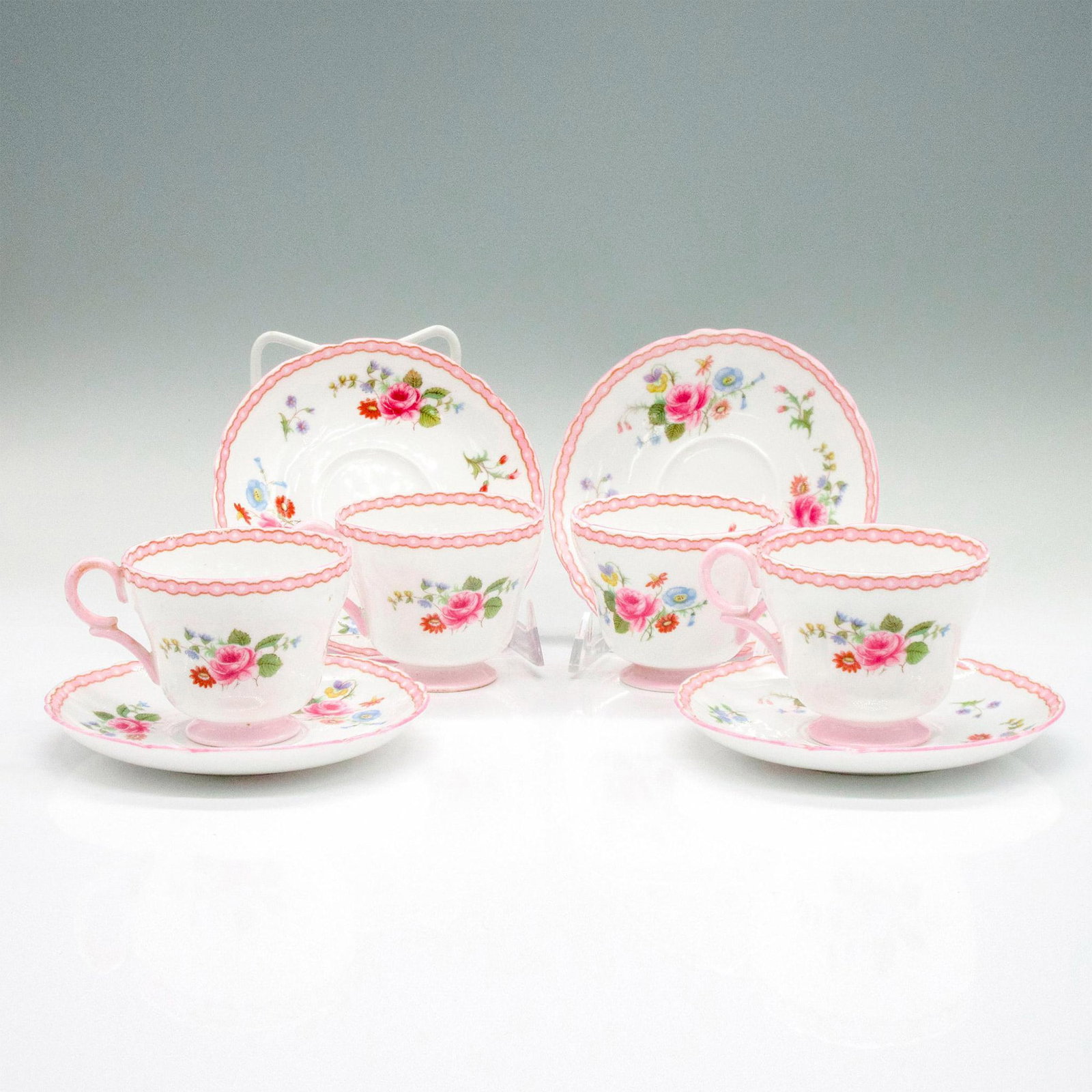 8pc Shelley Porcelain Garden Party Tea Set (1 of 2)
