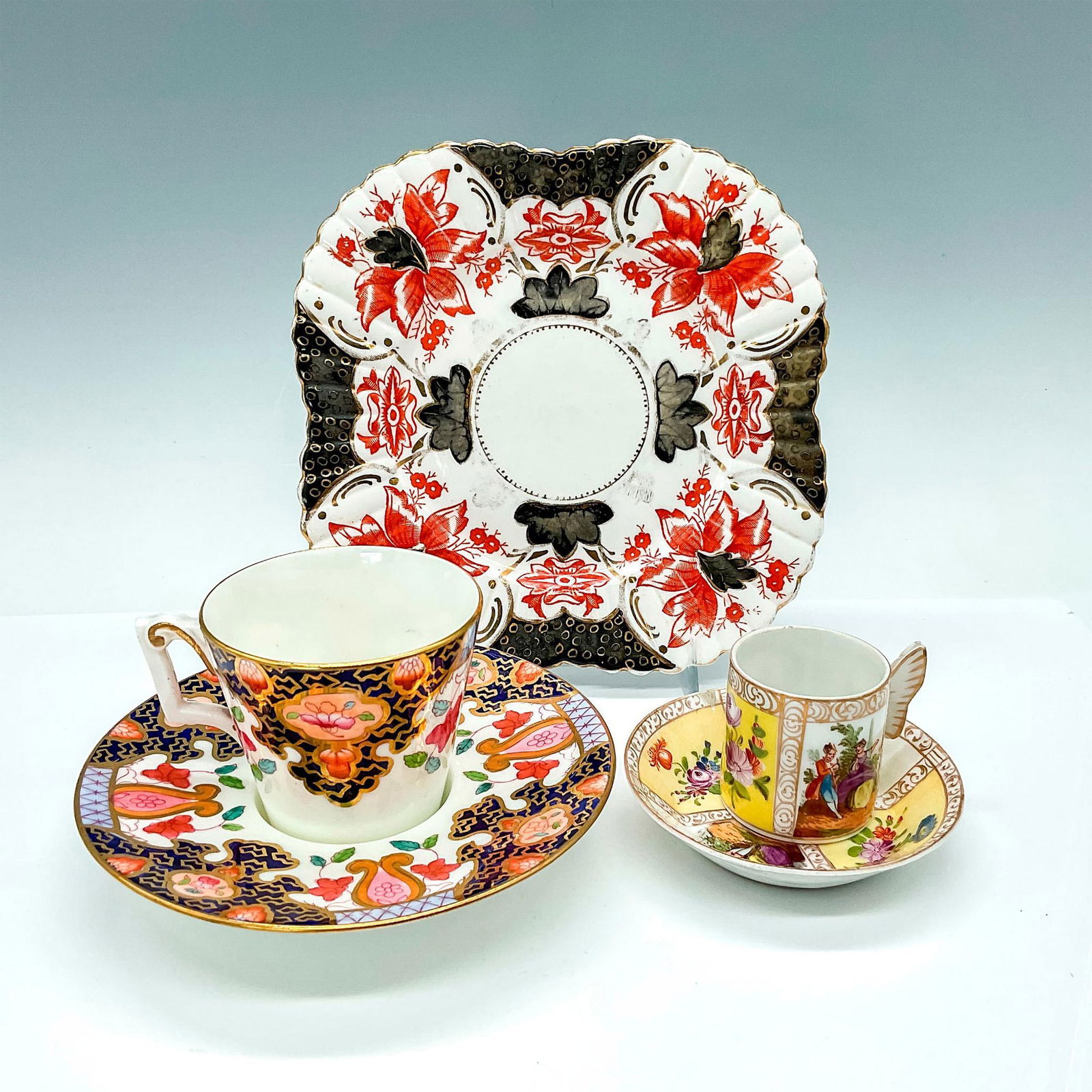 3pc Vintage China Grouping, Germany & England (1 of 3)