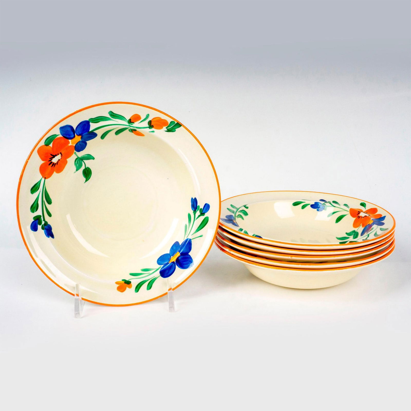 6pc J. Kent Fenton Ye Olde Foley Ware Bowls (1 of 2)