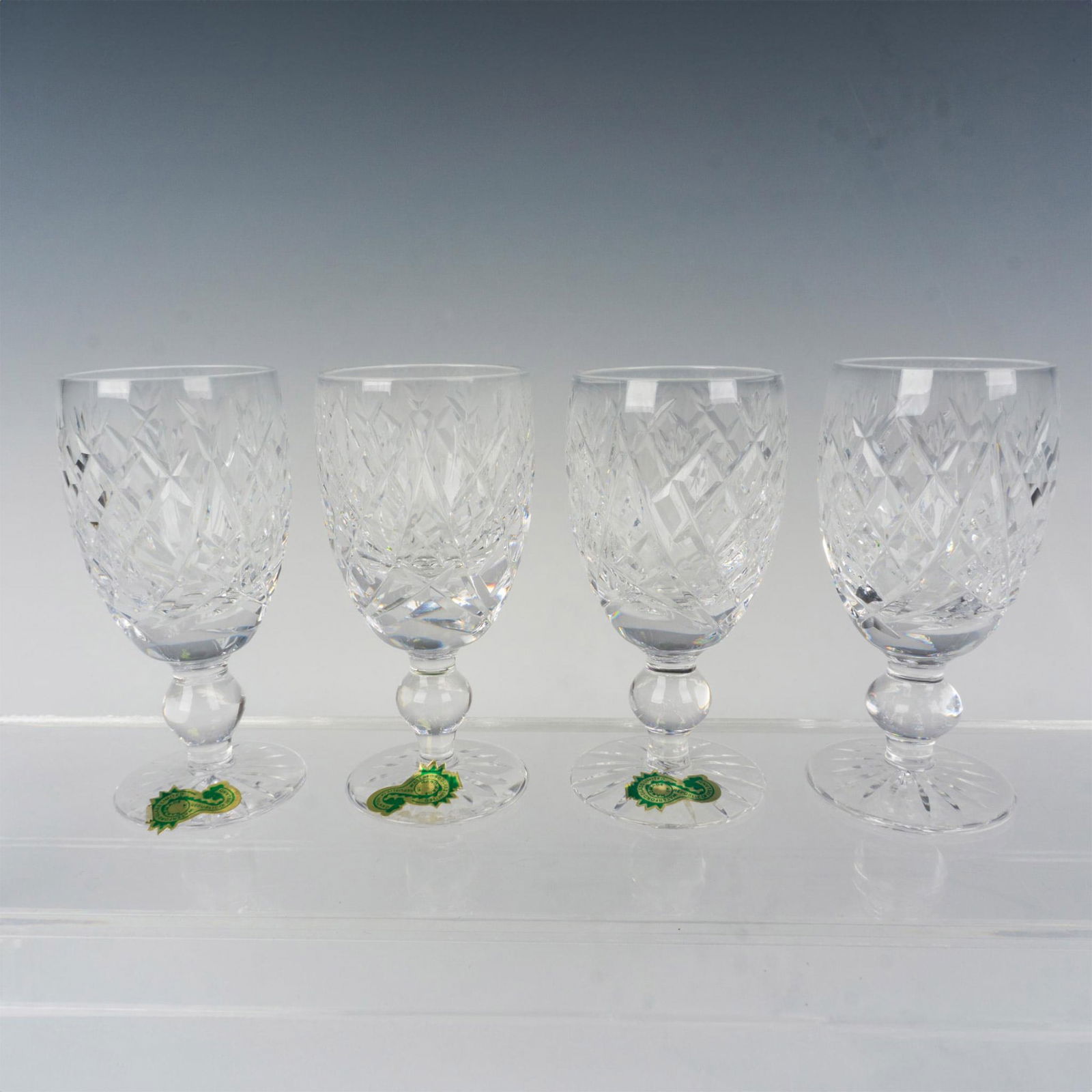 4pc Waterford Crystal Sherry Glasses, Donegal (1 of 3)