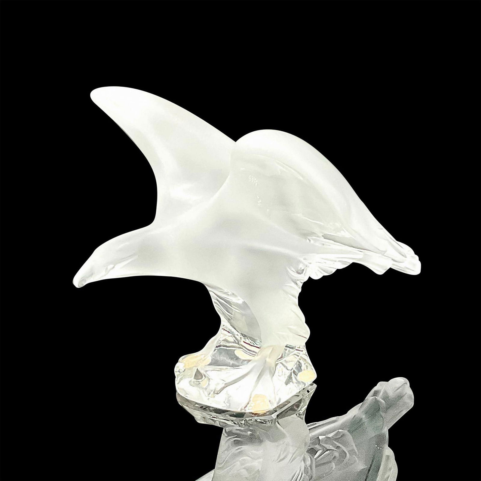 Lalique Crystal Paperweight, Royal Eagle (1 of 3)