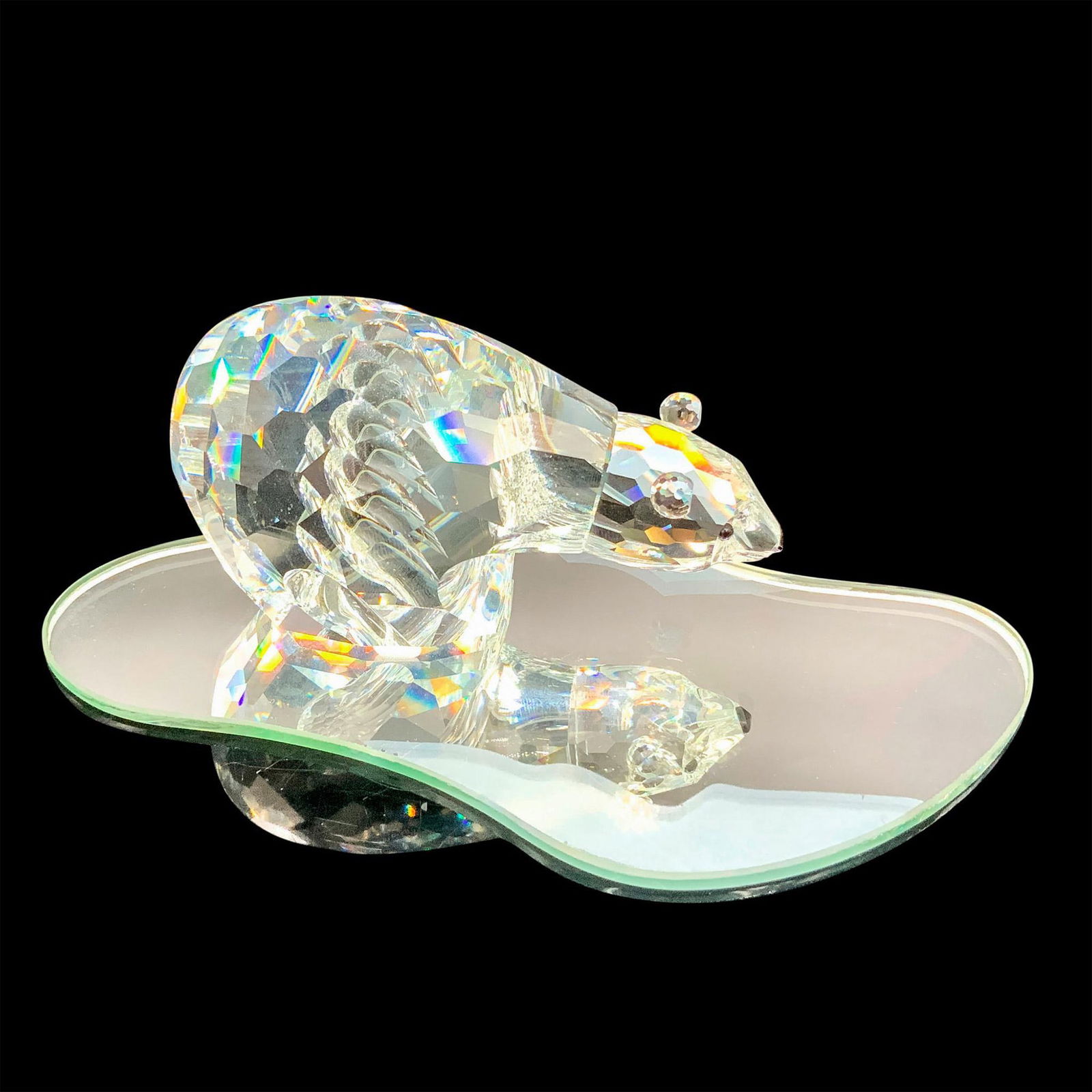 Swarovski Crystal Figurine, Polar Bear (1 of 5)