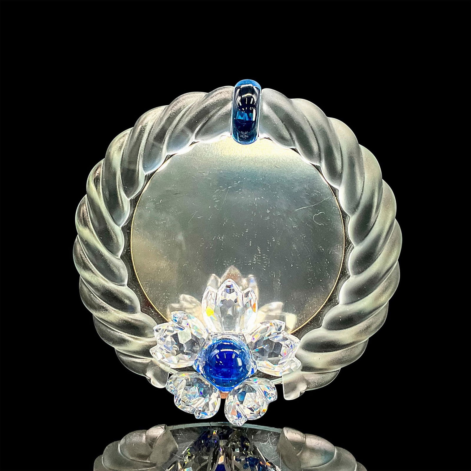 Swarovski Crystal Dindori Sapphire Blue Paradise Flower
