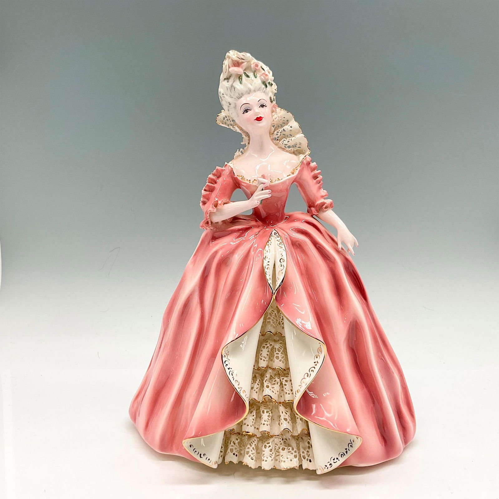 Vintage Florence Ceramics Porcelain Figurine, Prima Donna (1 of 4)
