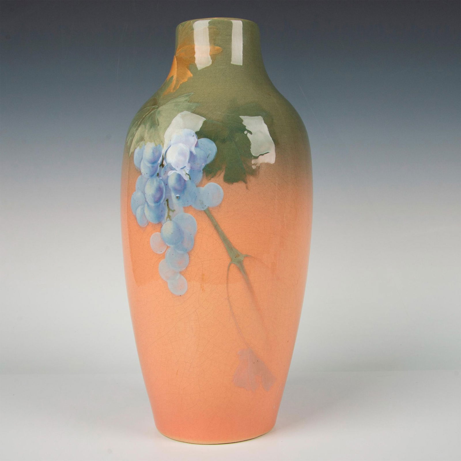 Charles Chilcote Hand Painted Owens Ceramic Vase (1 of 3)
