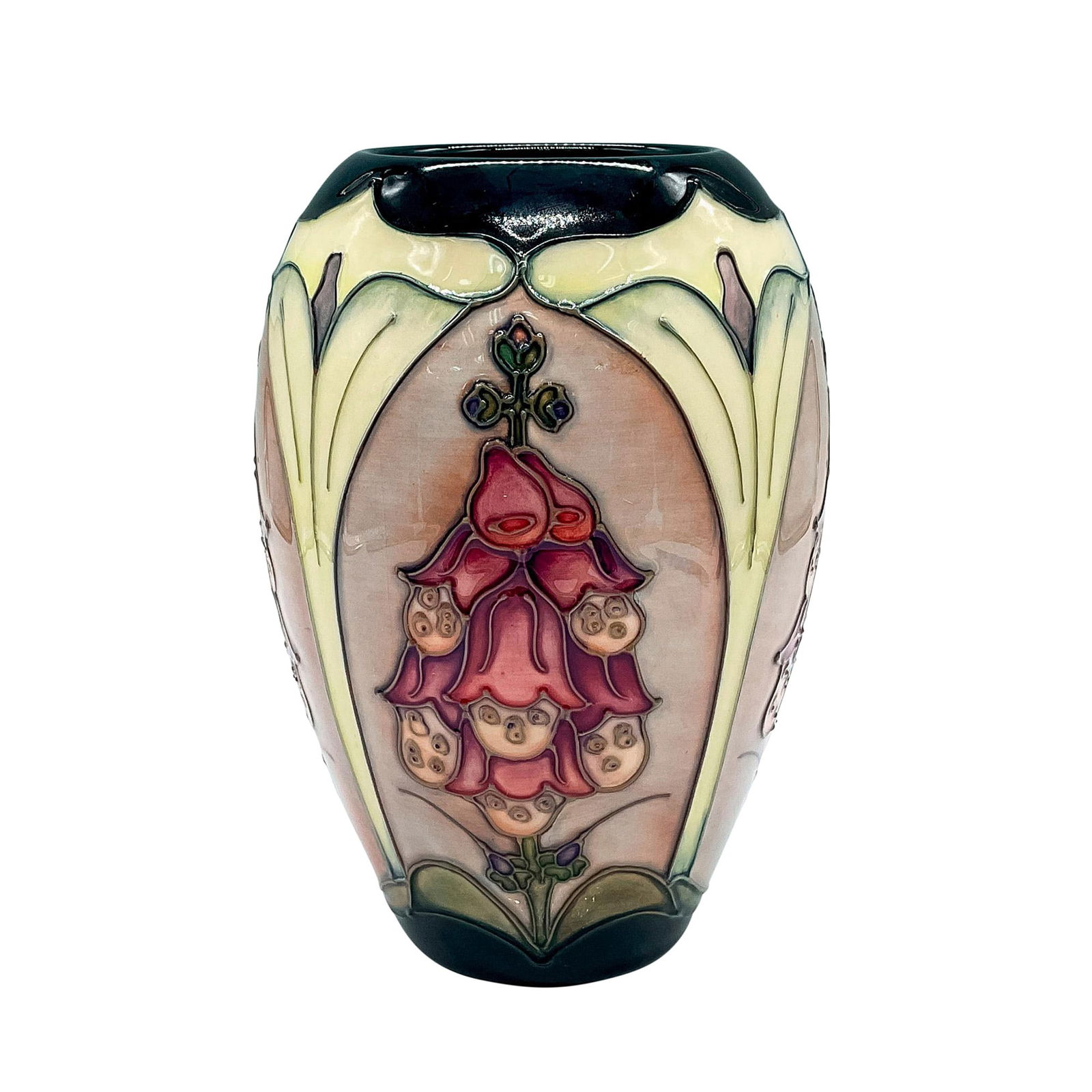 Moorcroft Pottery Vase, Foxglove (1 of 6)
