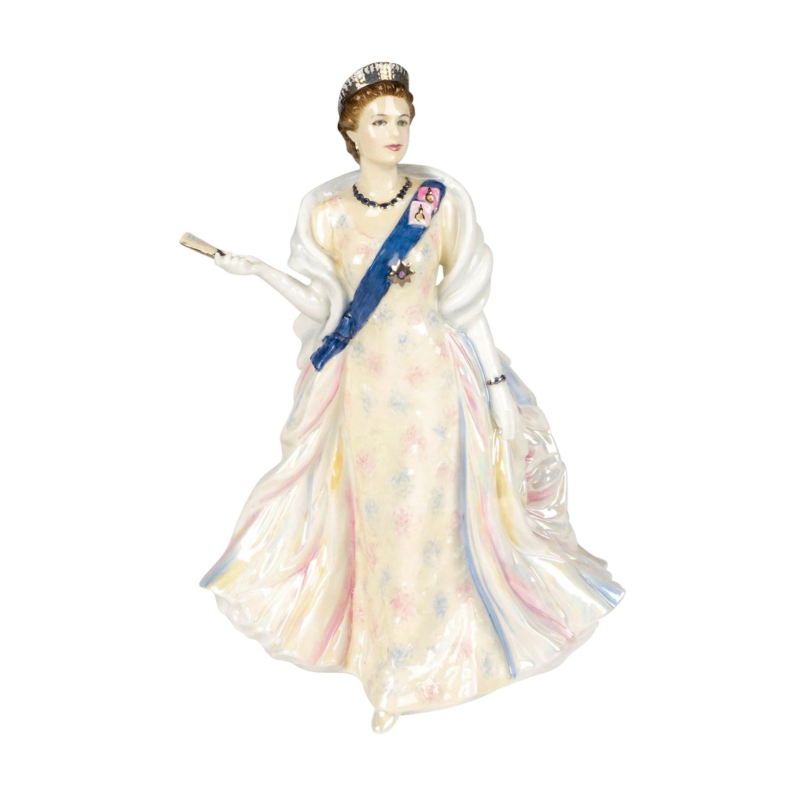 John Bromley Figurine, Rainbow Dress (1 of 3)