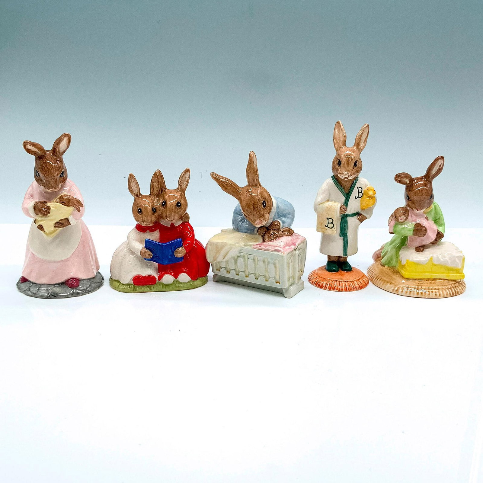 Lot of 5 Royal Doulton Bunnykins Figurines (1 of 3)