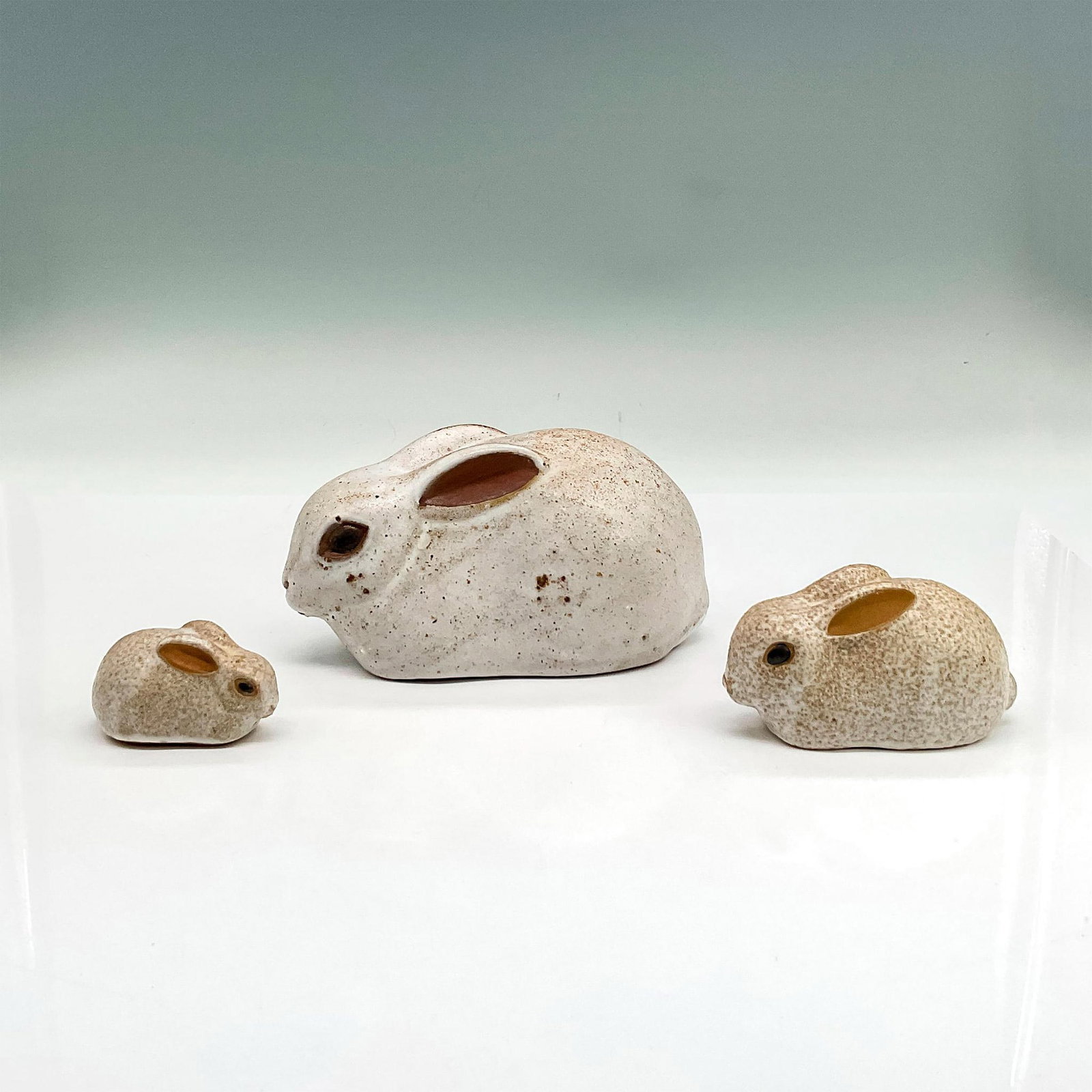 3pc Vintage Japanese Figurines, Rabbits (1 of 3)