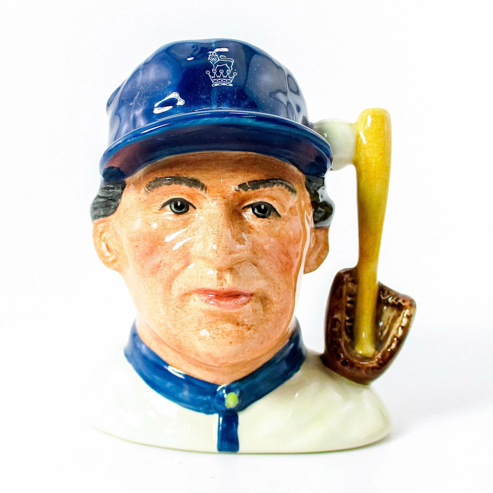 Baseball Player D6878 - Small - Royal Doulton Character Jug (1 of 3)